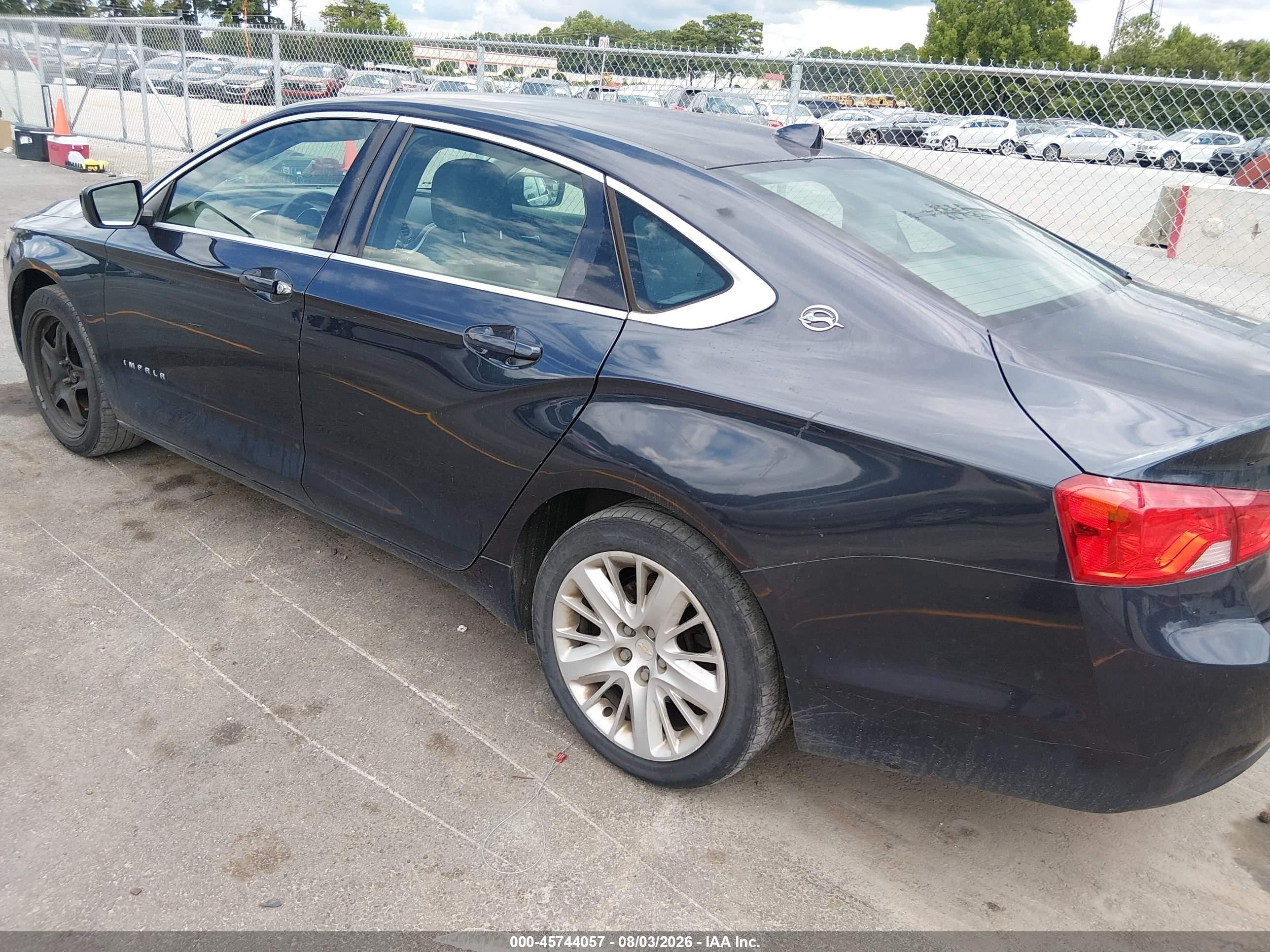2014 Chevrolet Impala 1ls Blue vin: 2G11Y5SL5E9315271