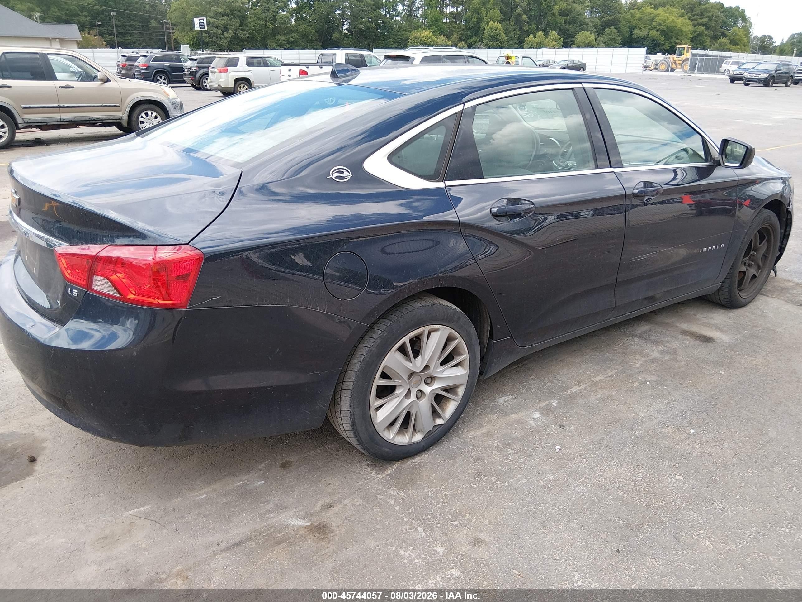 2014 Chevrolet Impala 1ls Blue vin: 2G11Y5SL5E9315271