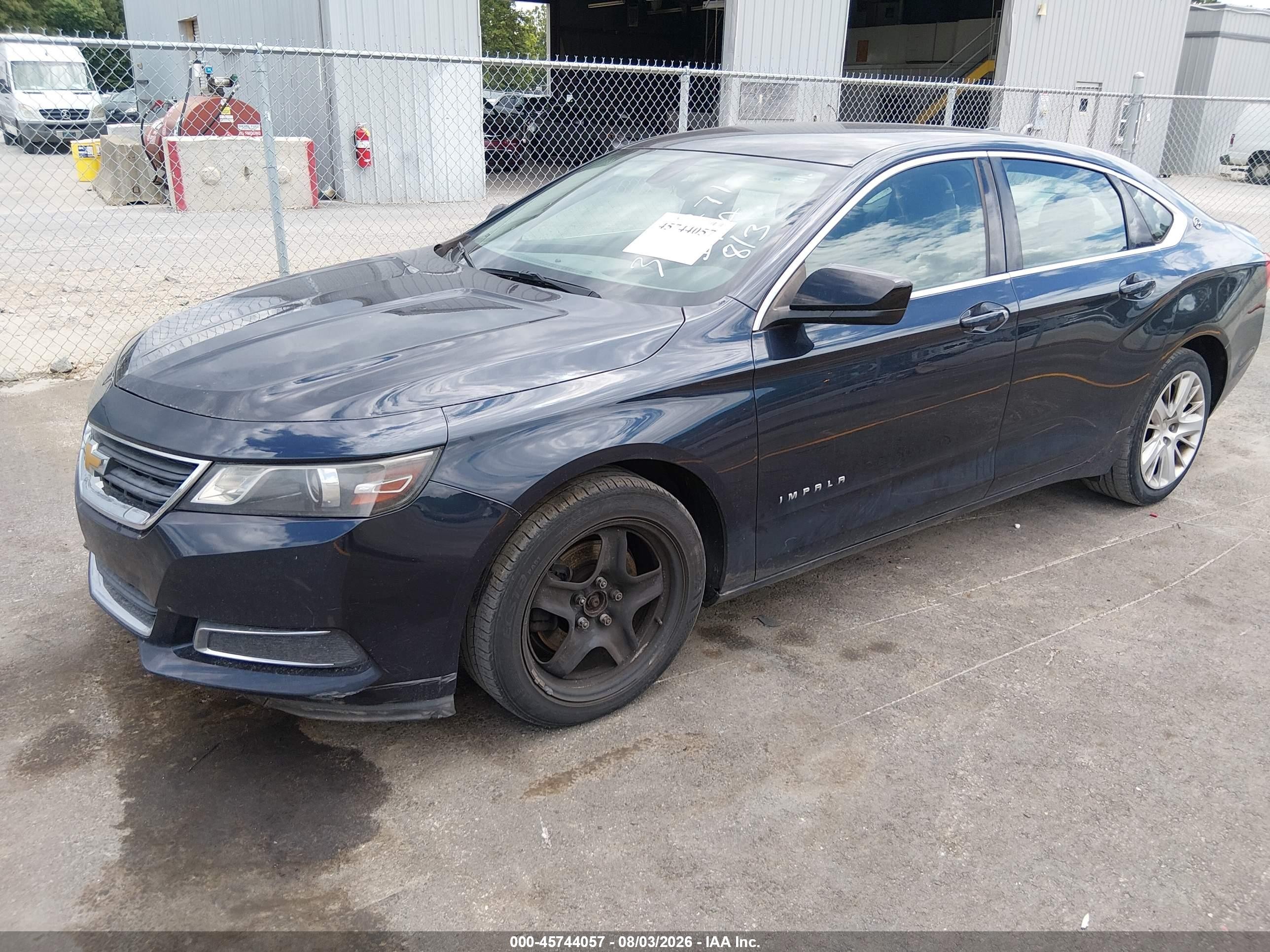 2014 Chevrolet Impala 1ls Blue vin: 2G11Y5SL5E9315271