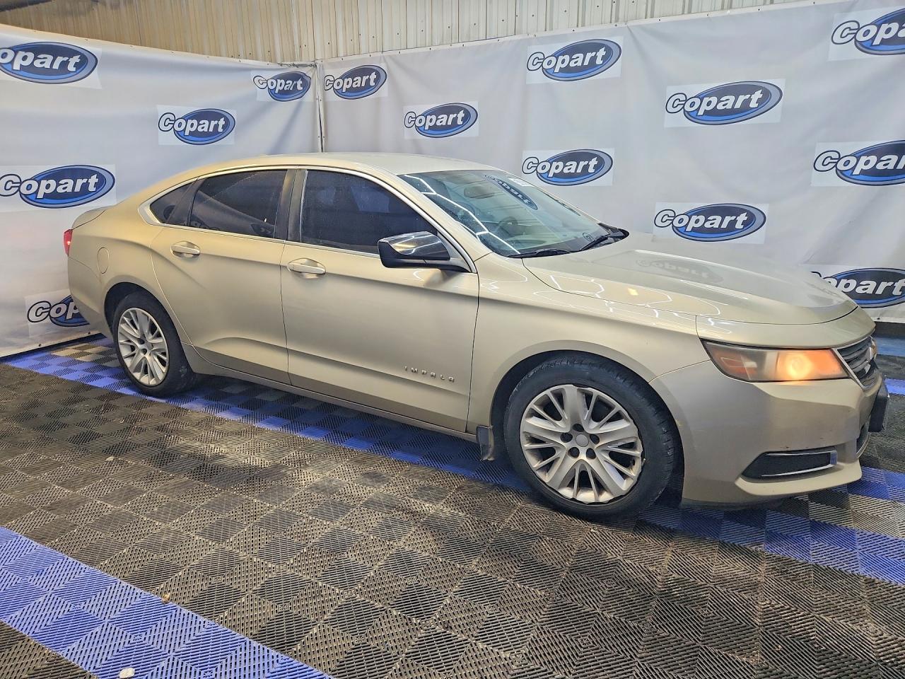2014 Chevrolet Impala Ls Beige vin: 2G11Y5SL6E9190331