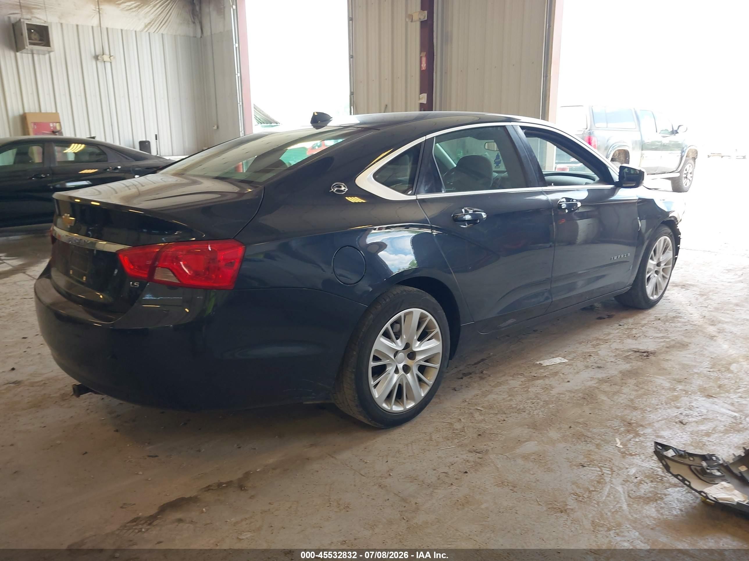 2014 Chevrolet Impala 1ls Black vin: 2G11Y5SL7E9206178