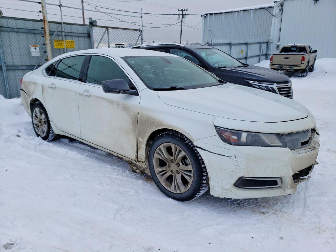 2014 Chevrolet Impala Ls White vin: 2G11Y5SL7E9262363