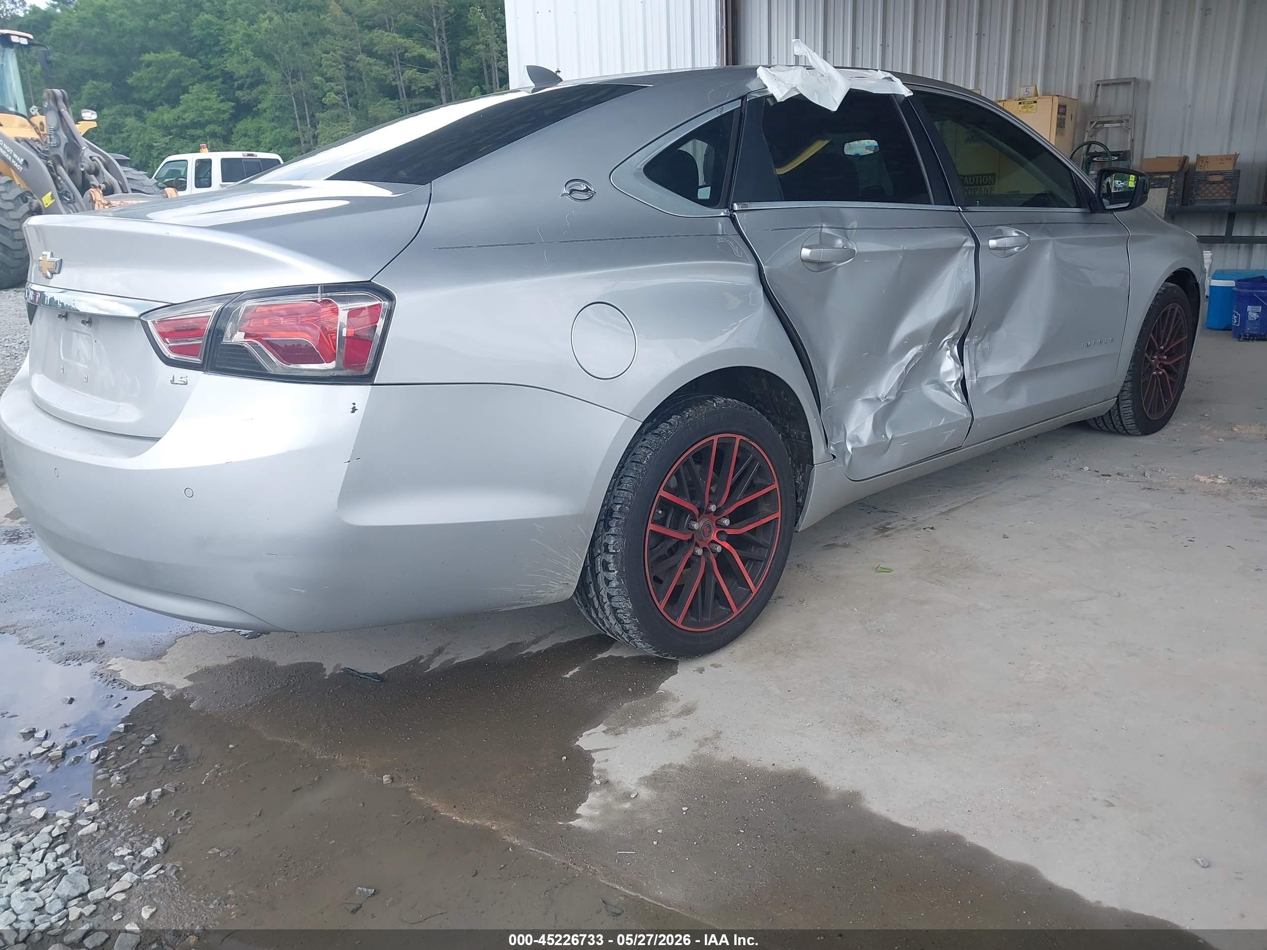 2014 Chevrolet Impala 1ls Gray vin: 2G11Y5SL9E9109631