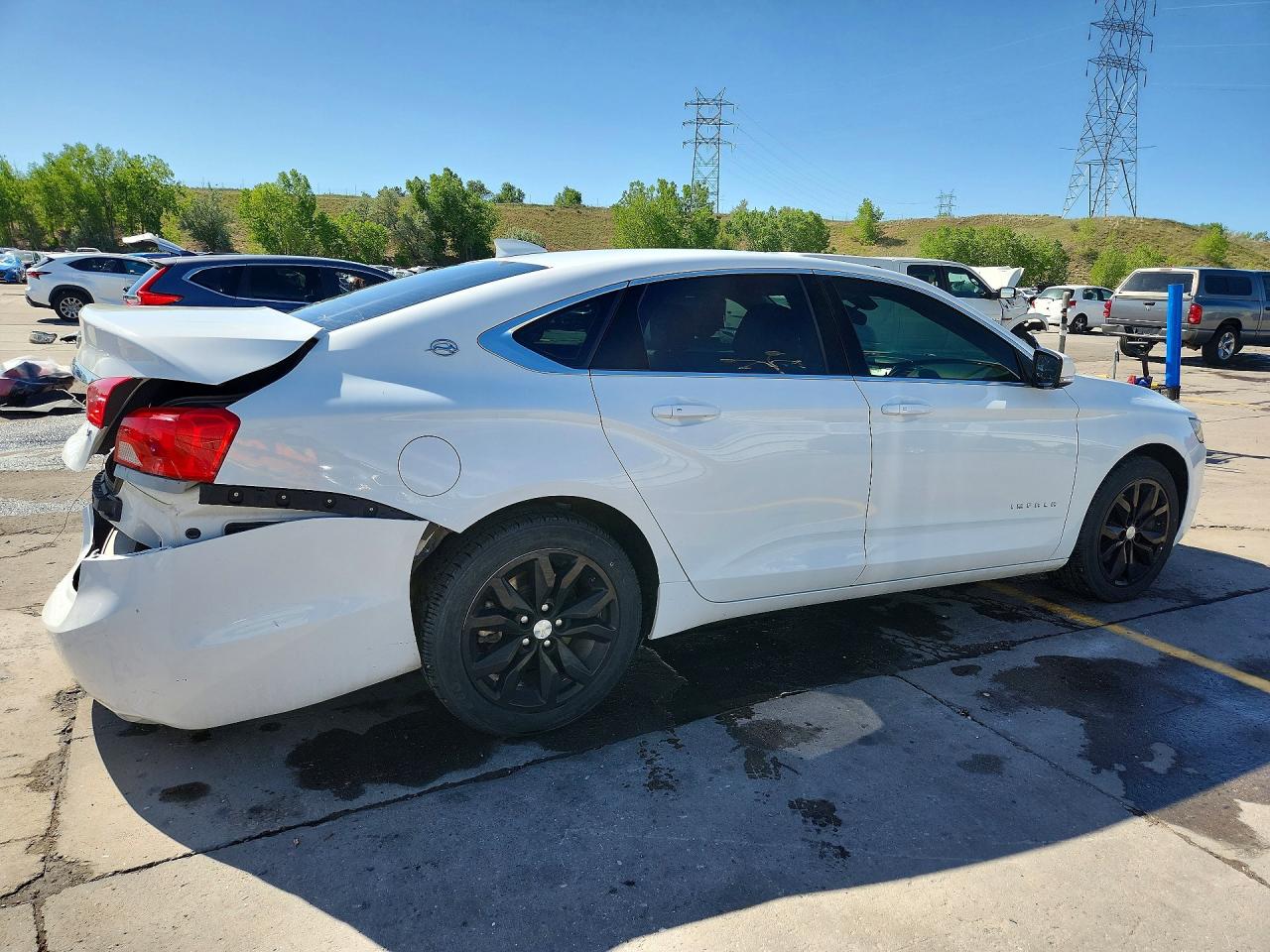 2019 Chevrolet Impala Lt White vin: 2G11Z5S33K9112890