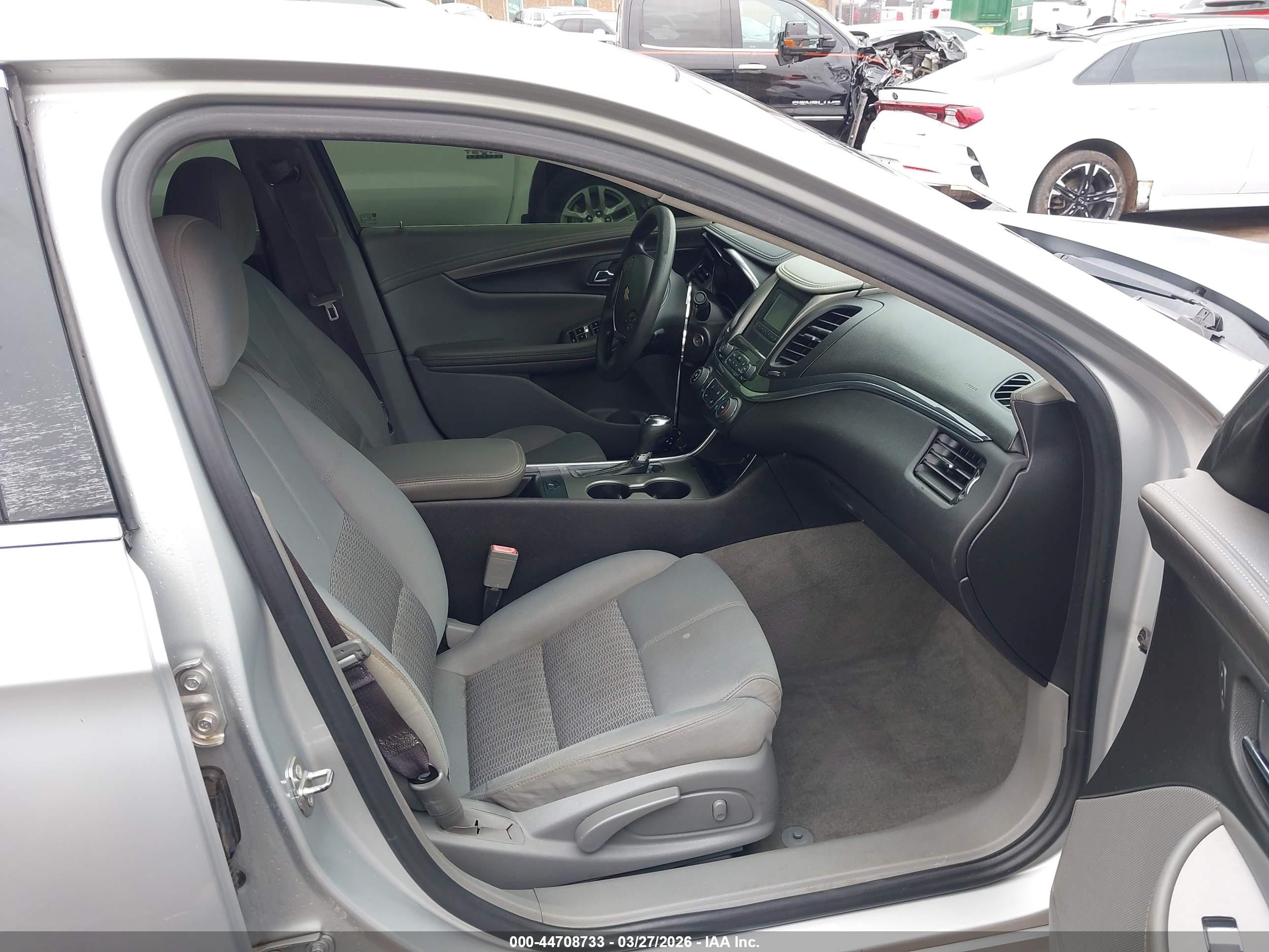 2017 Chevrolet Impala Ls Silver vin: 2G11Z5SA1H9181777