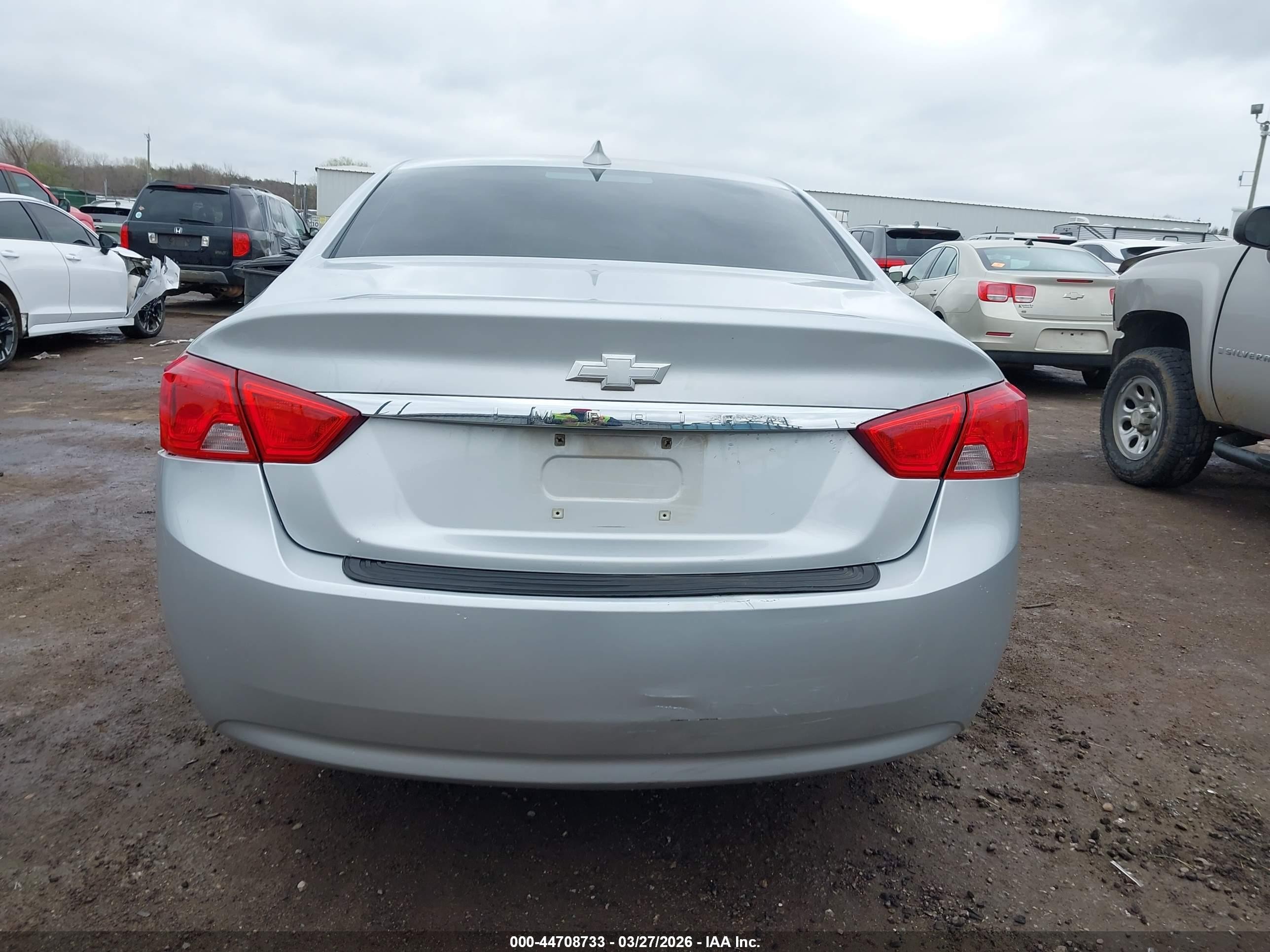 2017 Chevrolet Impala Ls Silver vin: 2G11Z5SA1H9181777