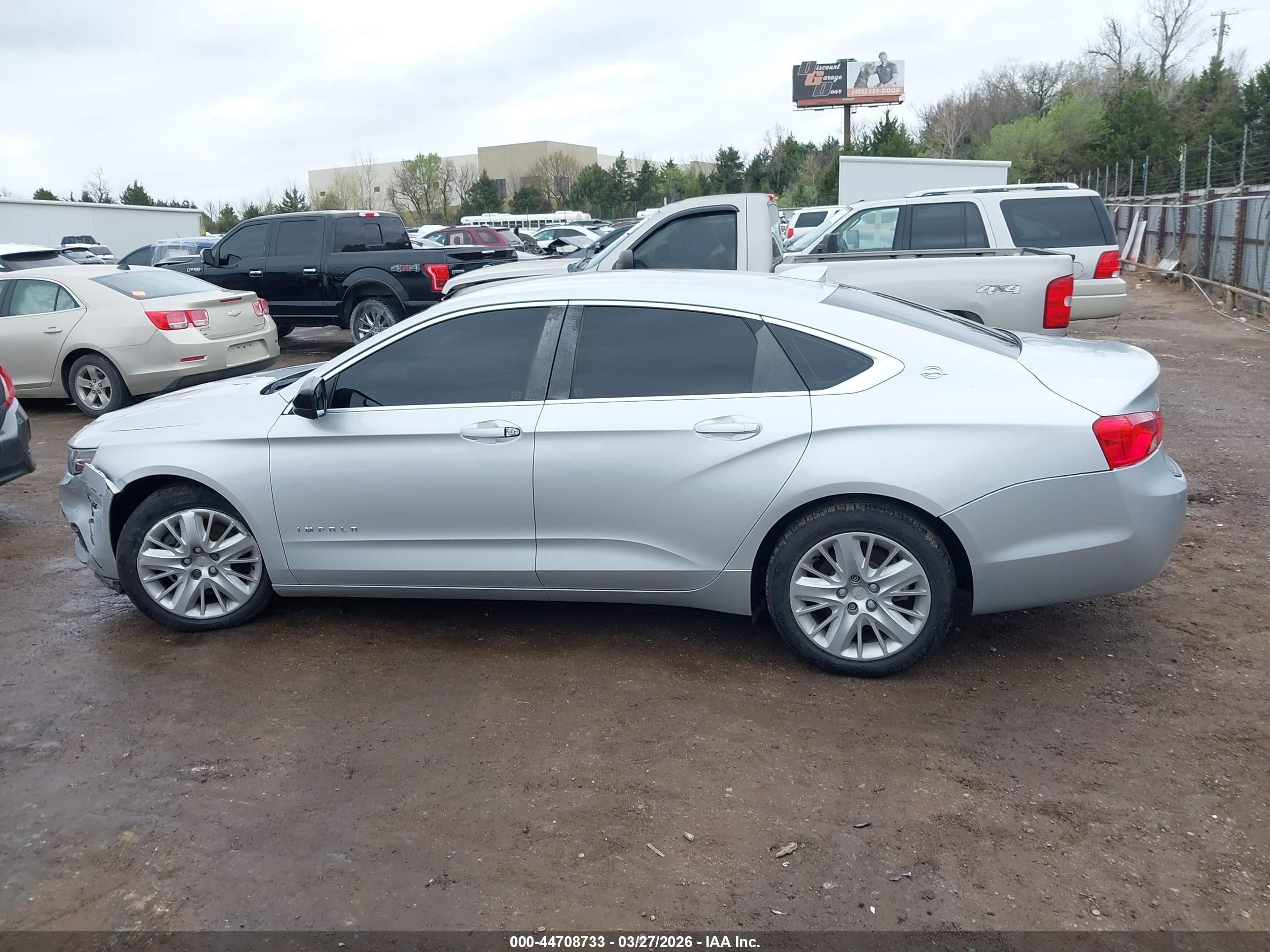 2017 Chevrolet Impala Ls Silver vin: 2G11Z5SA1H9181777