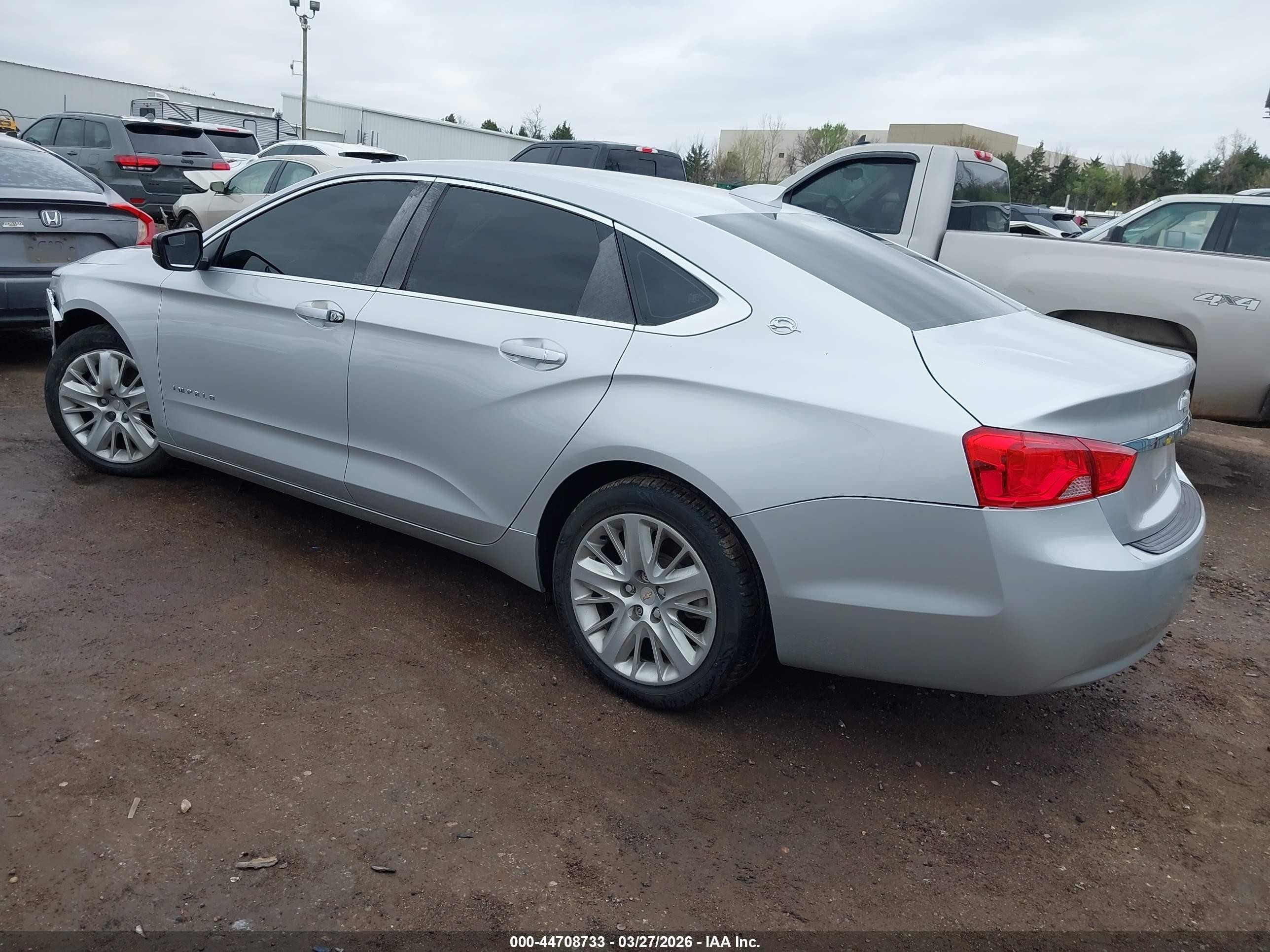 2017 Chevrolet Impala Ls Silver vin: 2G11Z5SA1H9181777
