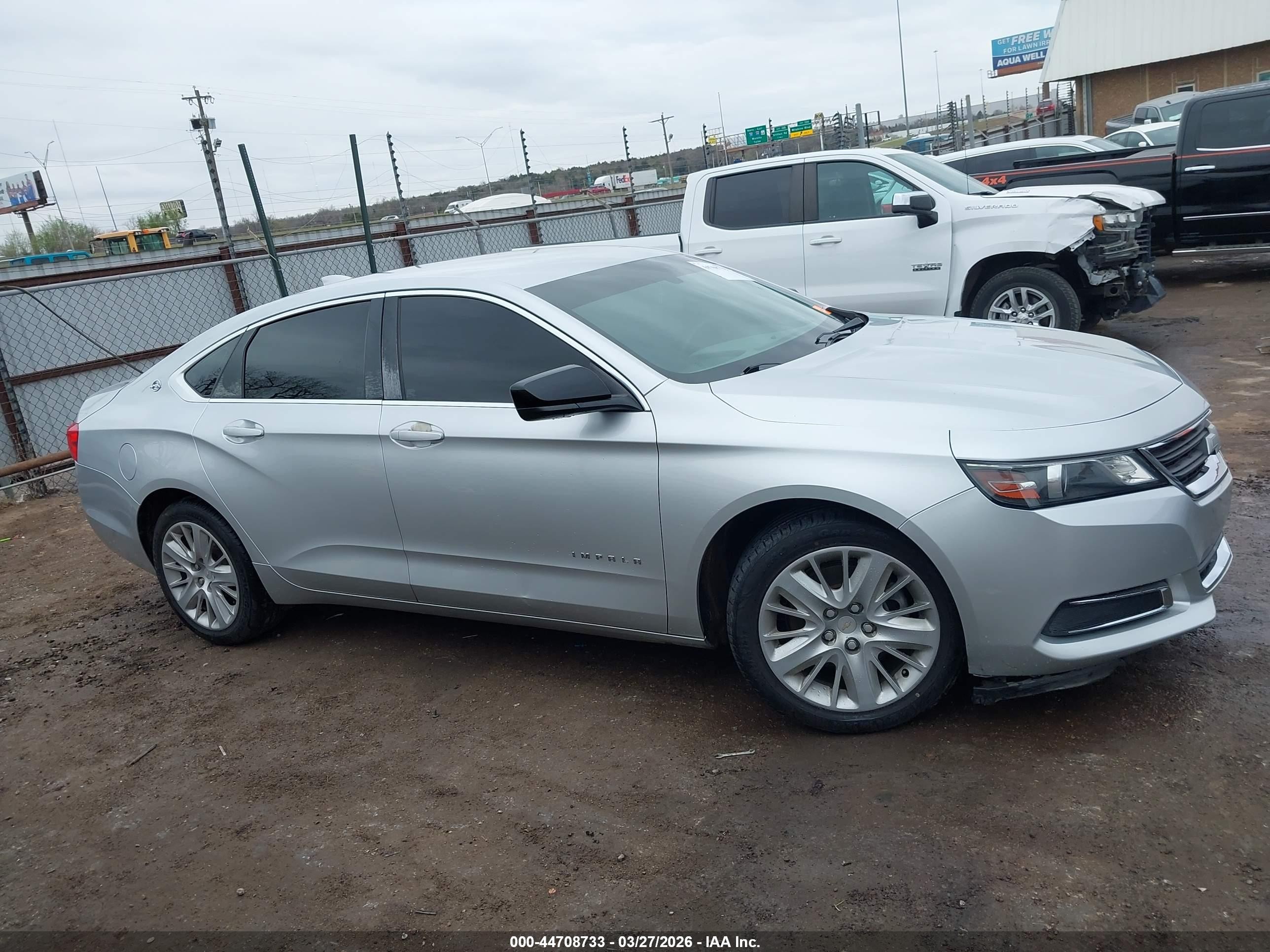 2017 Chevrolet Impala Ls Silver vin: 2G11Z5SA1H9181777