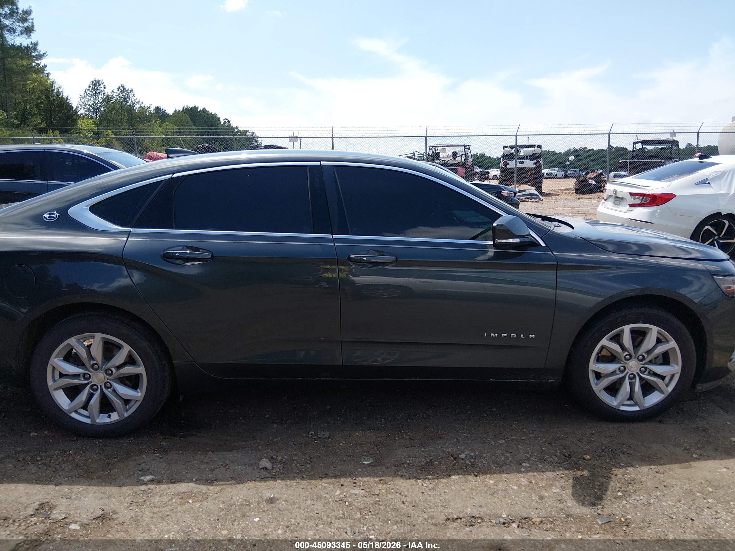 2019 Chevrolet Impala Lt Gray vin: 2G11Z5SA4K9120561