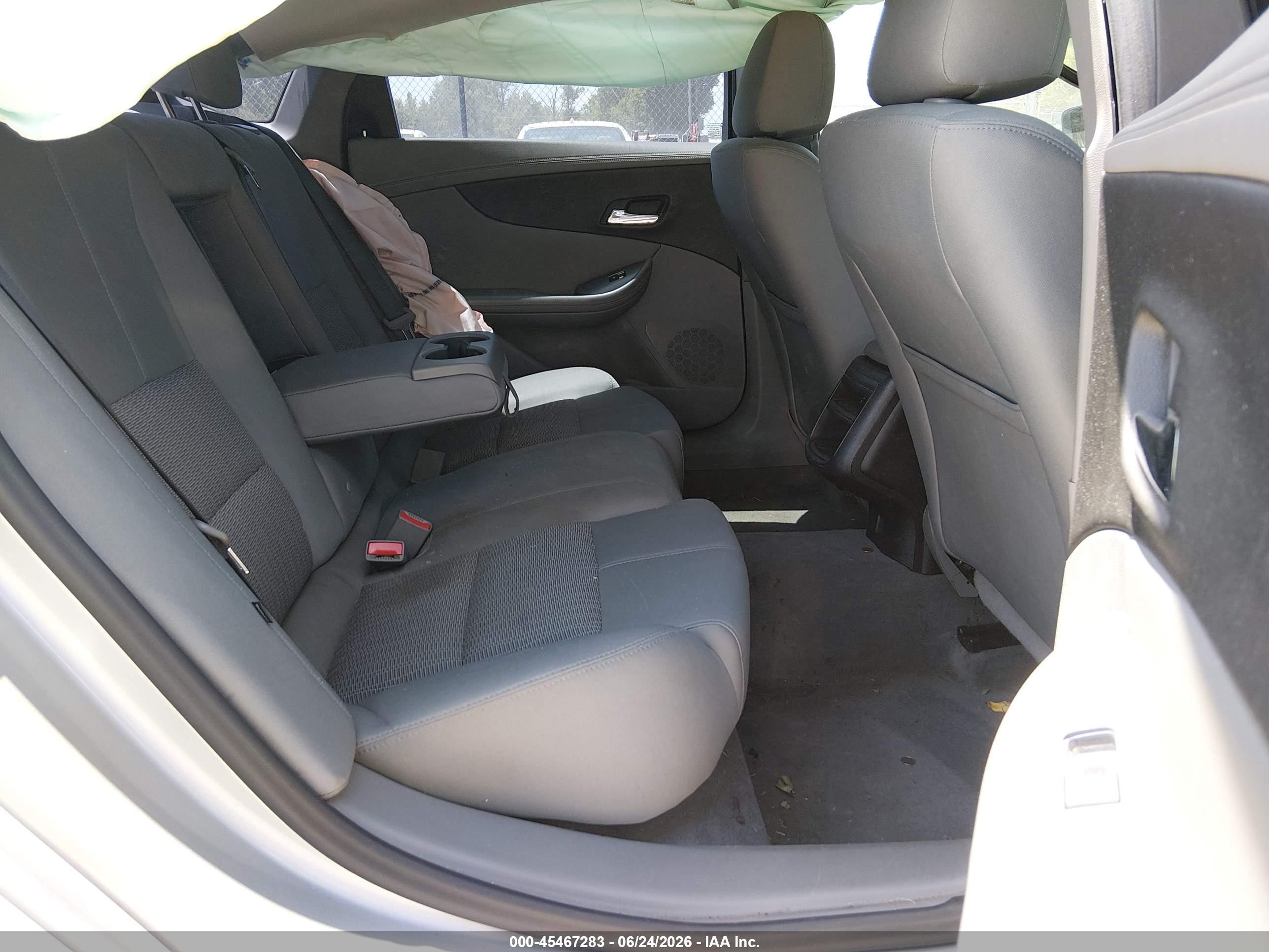 2017 Chevrolet Impala Ls Silver vin: 2G11Z5SA8H9147867