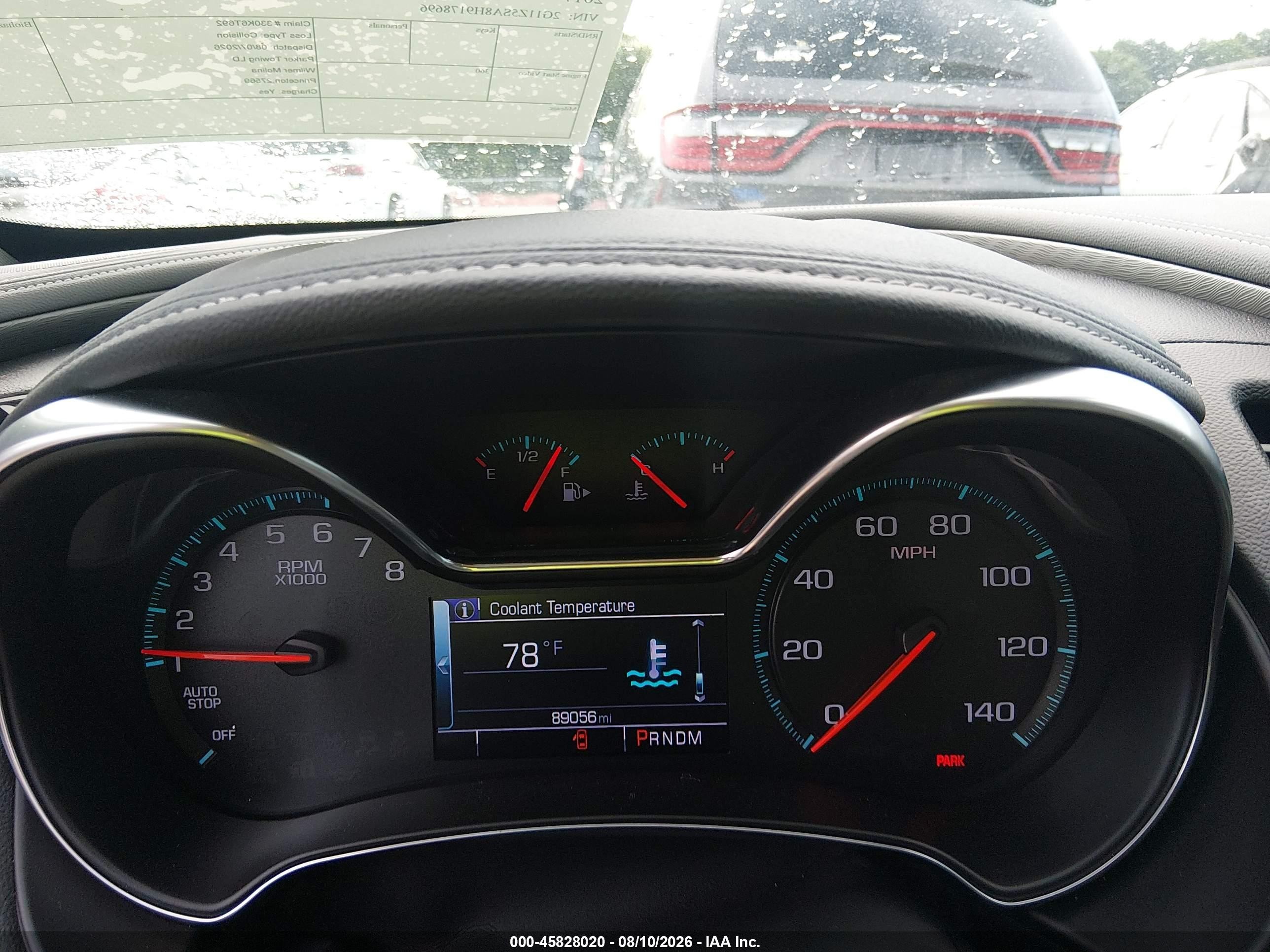 2017 Chevrolet Impala Ls Blue vin: 2G11Z5SA8H9178696