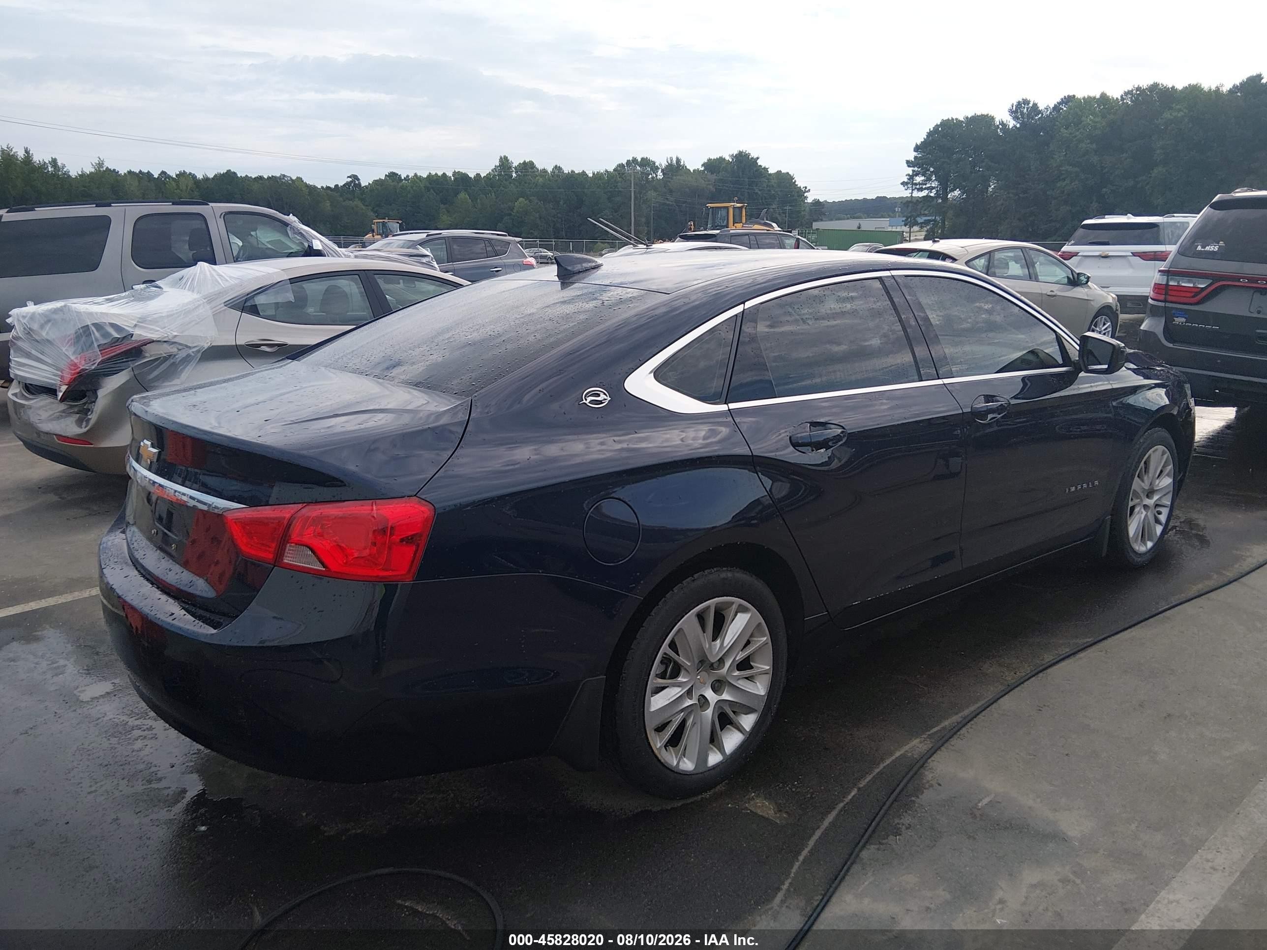 2017 Chevrolet Impala Ls Blue vin: 2G11Z5SA8H9178696