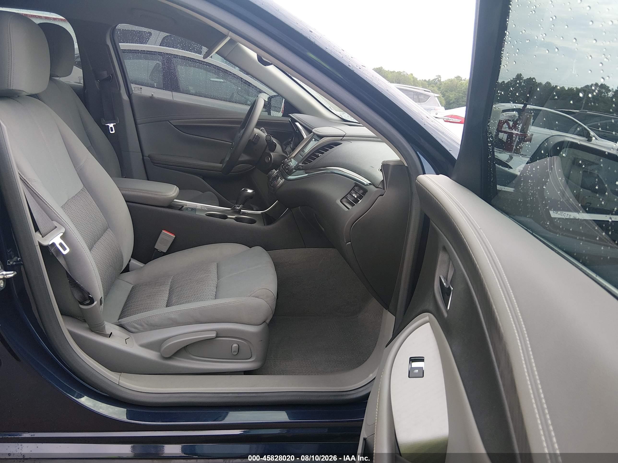2017 Chevrolet Impala Ls Blue vin: 2G11Z5SA8H9178696