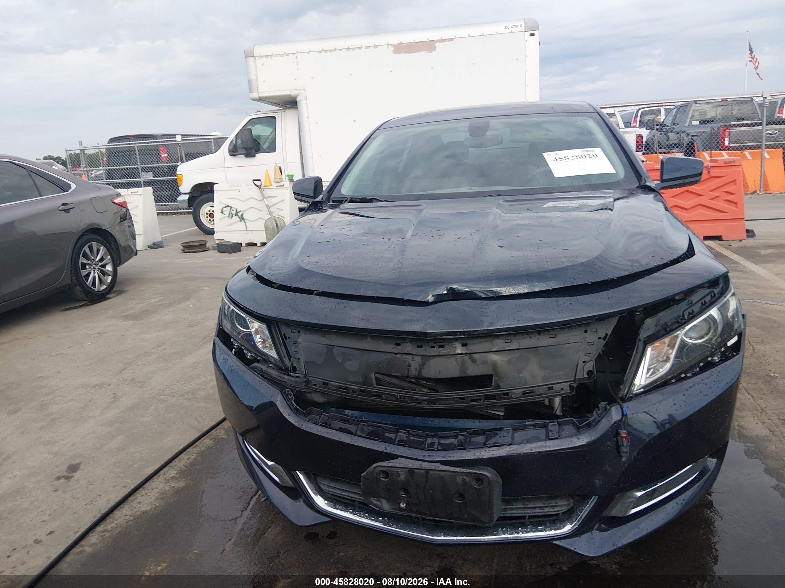 2017 Chevrolet Impala Ls Blue vin: 2G11Z5SA8H9178696