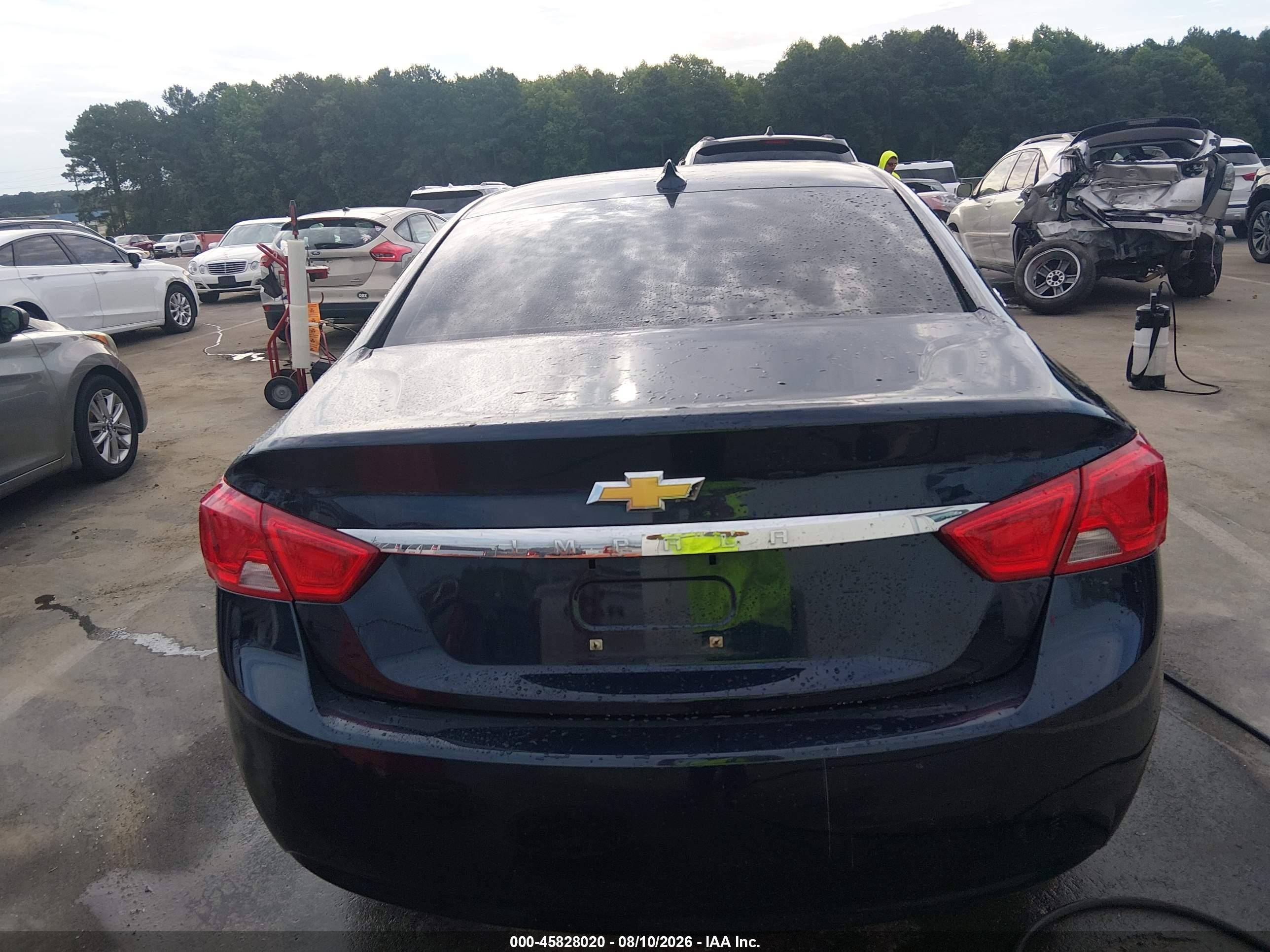 2017 Chevrolet Impala Ls Blue vin: 2G11Z5SA8H9178696