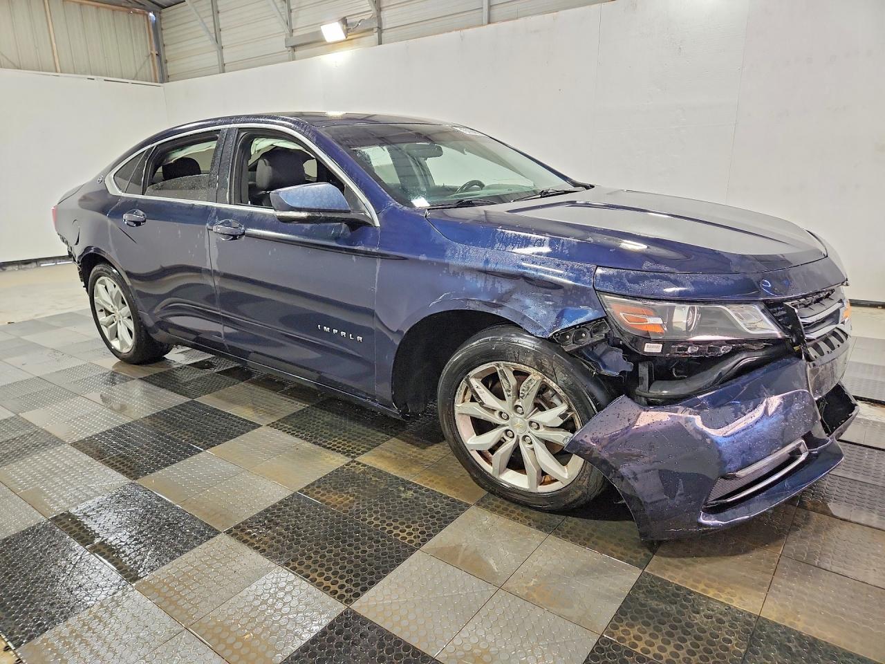 2019 Chevrolet Impala Lt Blue vin: 2G11Z5SA8K9145298