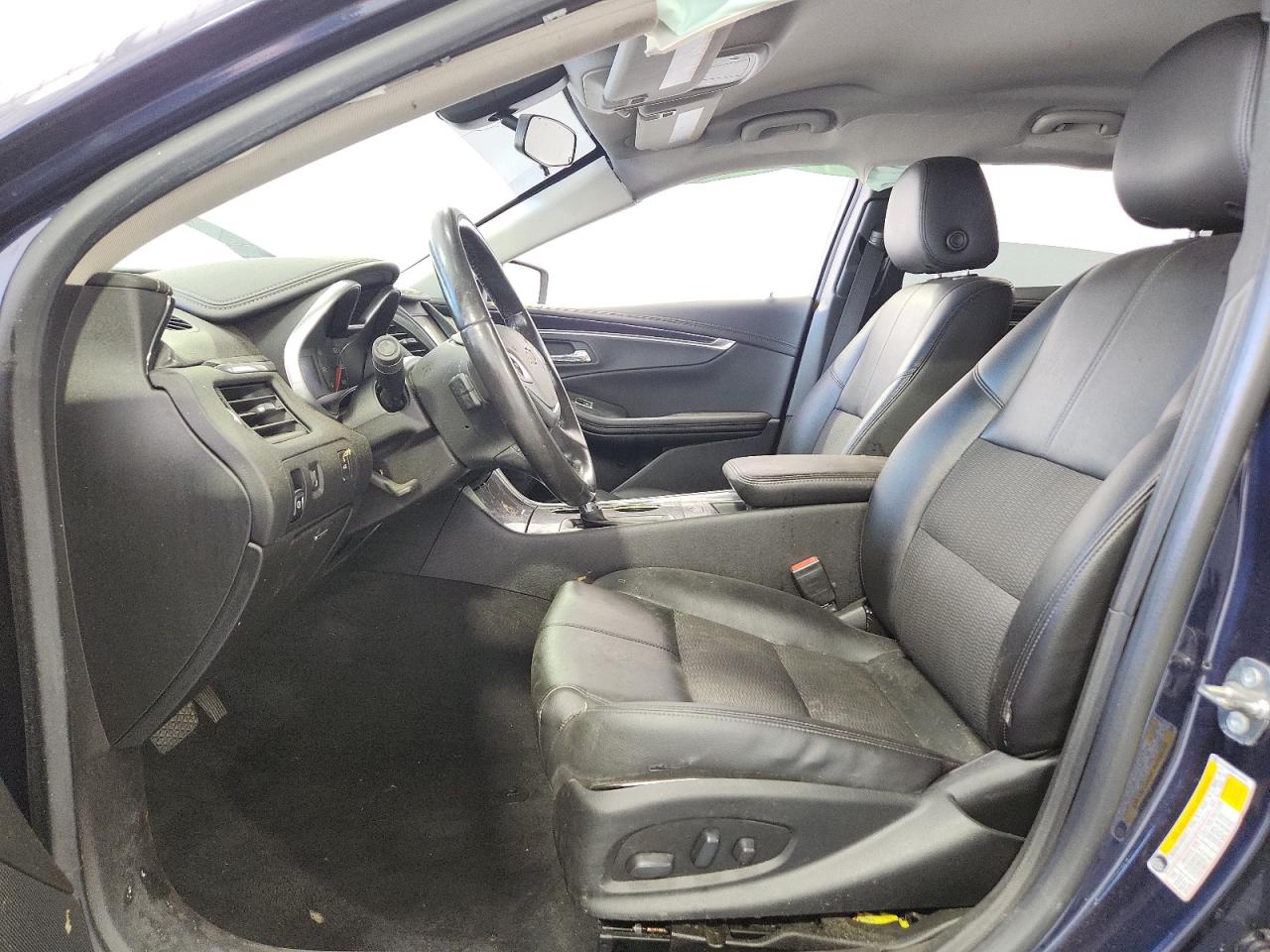 2019 Chevrolet Impala Lt Blue vin: 2G11Z5SA8K9145298 Damage: Left Front Seat Cushion, Torn, 1/2 To 1 Inch