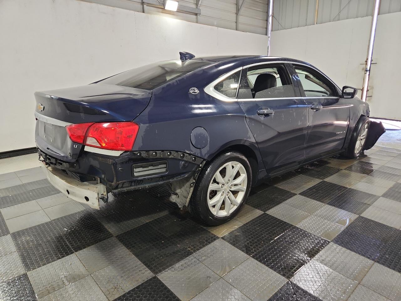 2019 Chevrolet Impala Lt Blue vin: 2G11Z5SA8K9145298 Damage: Right Qtr Panel, Heavy Scratch, 1 To 2 Inches