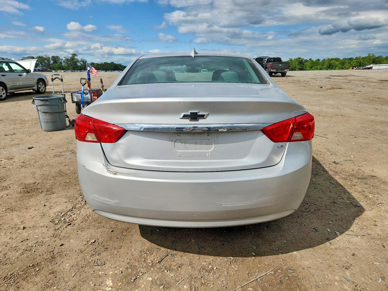 2016 Chevrolet Impala Ls Silver vin: 2G11Z5SA9G9203622