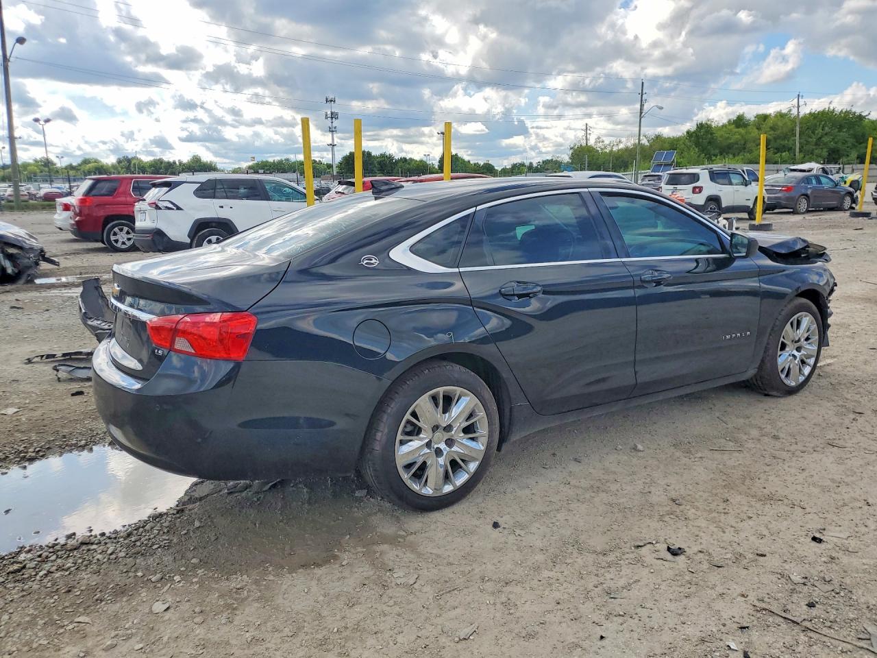 2015 Chevrolet Impala Ls Black vin: 2G11Z5SL0F9180554