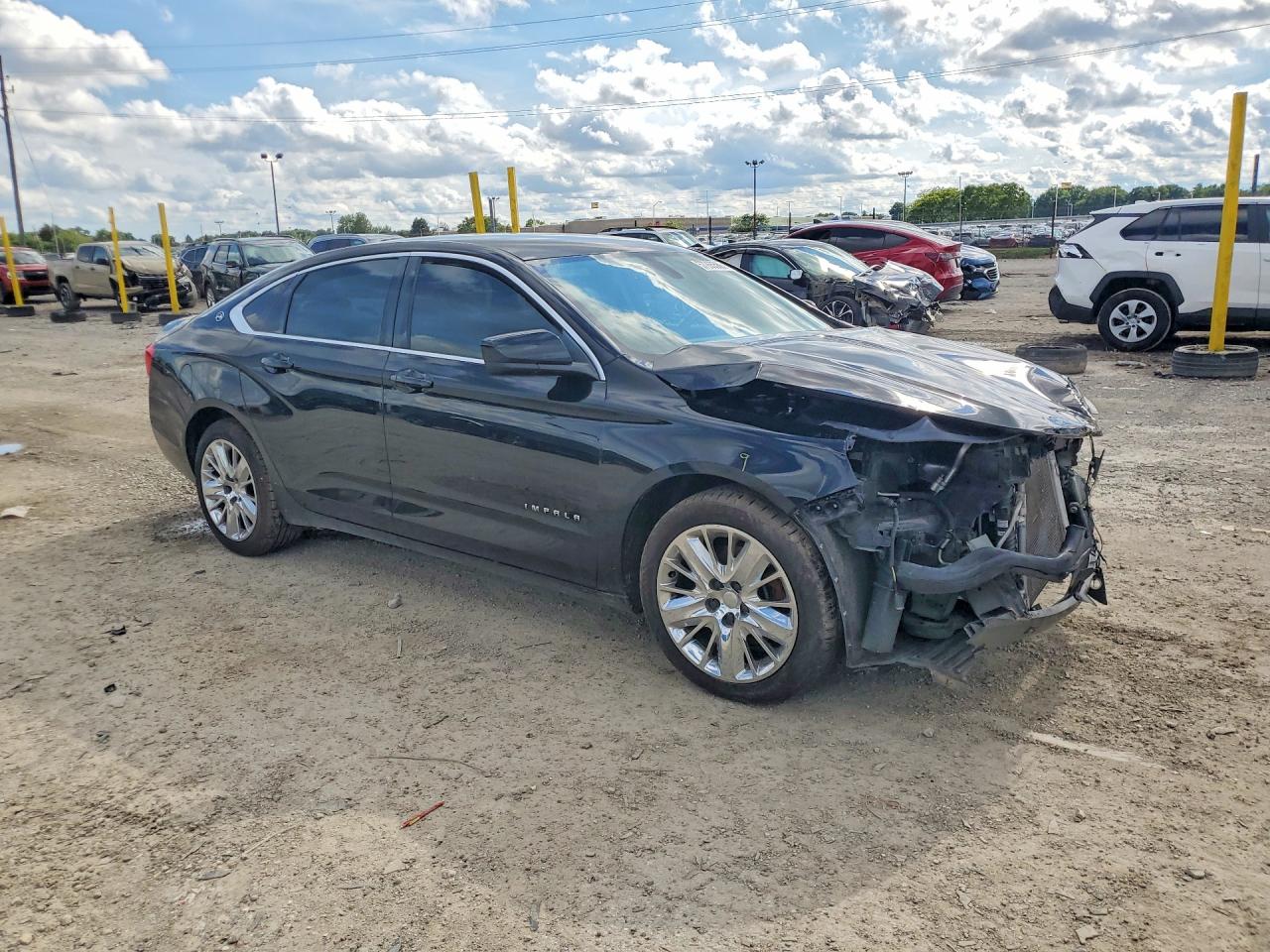 2015 Chevrolet Impala Ls Black vin: 2G11Z5SL0F9180554