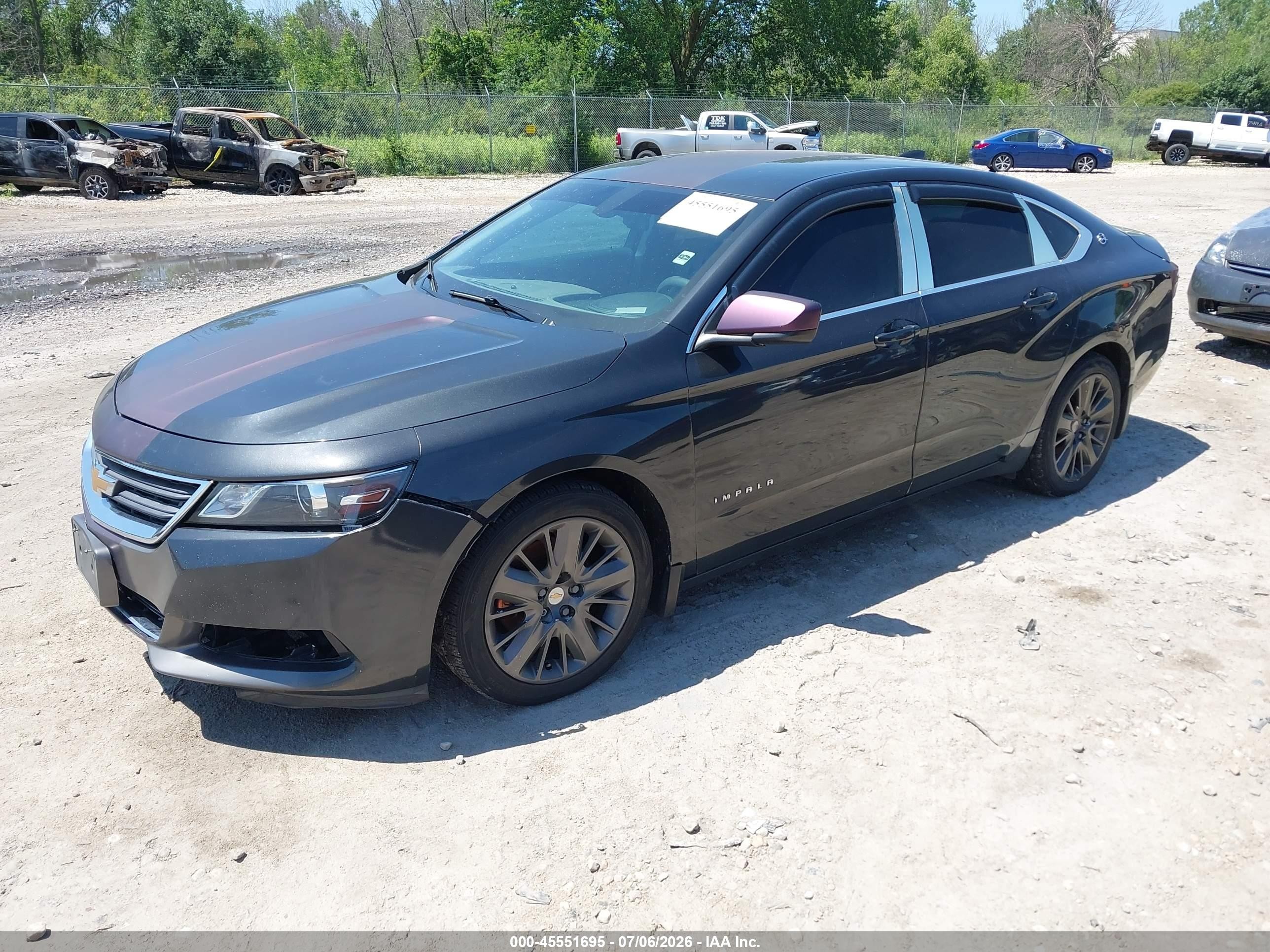 2015 Chevrolet Impala Ls Серый vin: 2G11Z5SL1F9135946