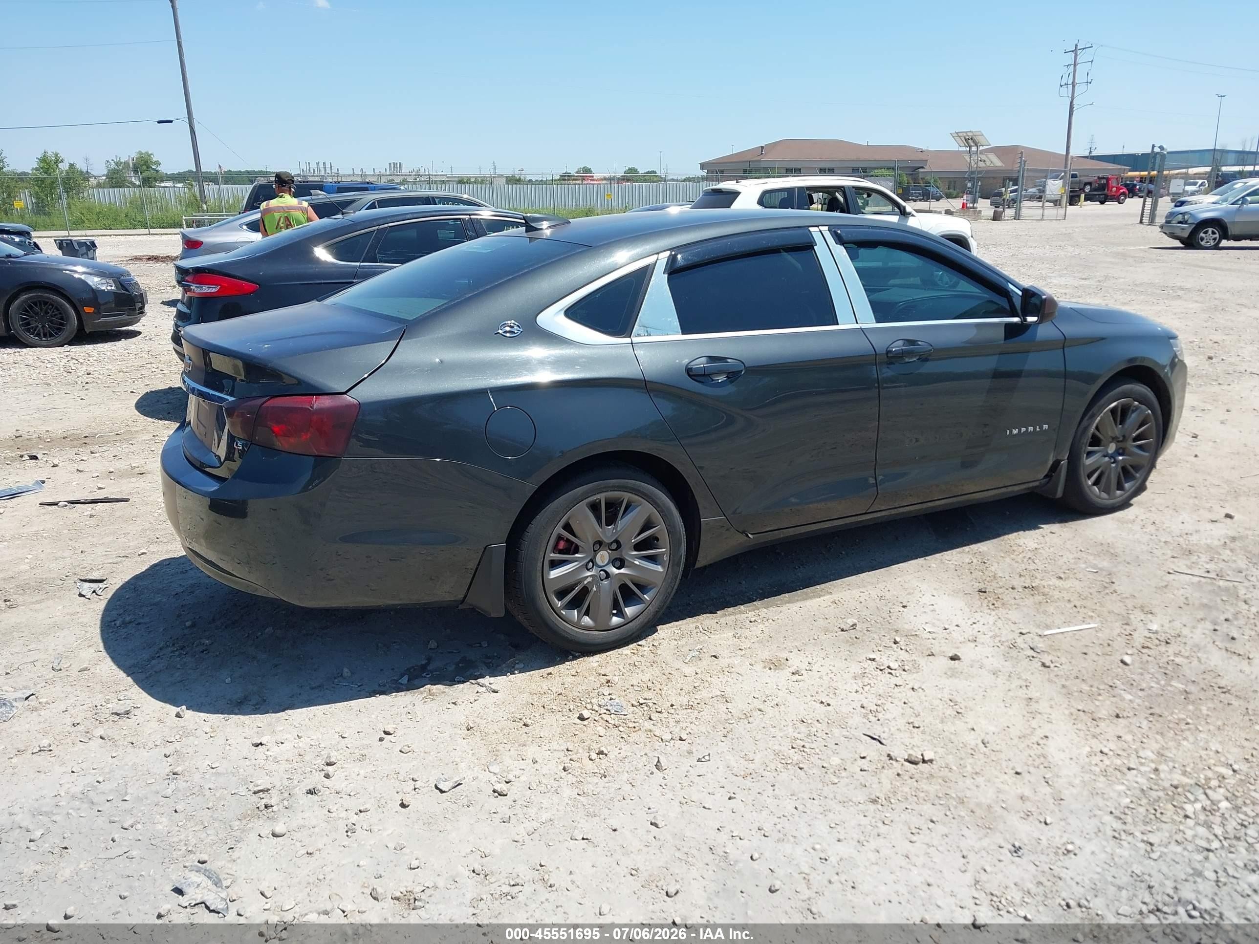 2015 Chevrolet Impala Ls Серый vin: 2G11Z5SL1F9135946