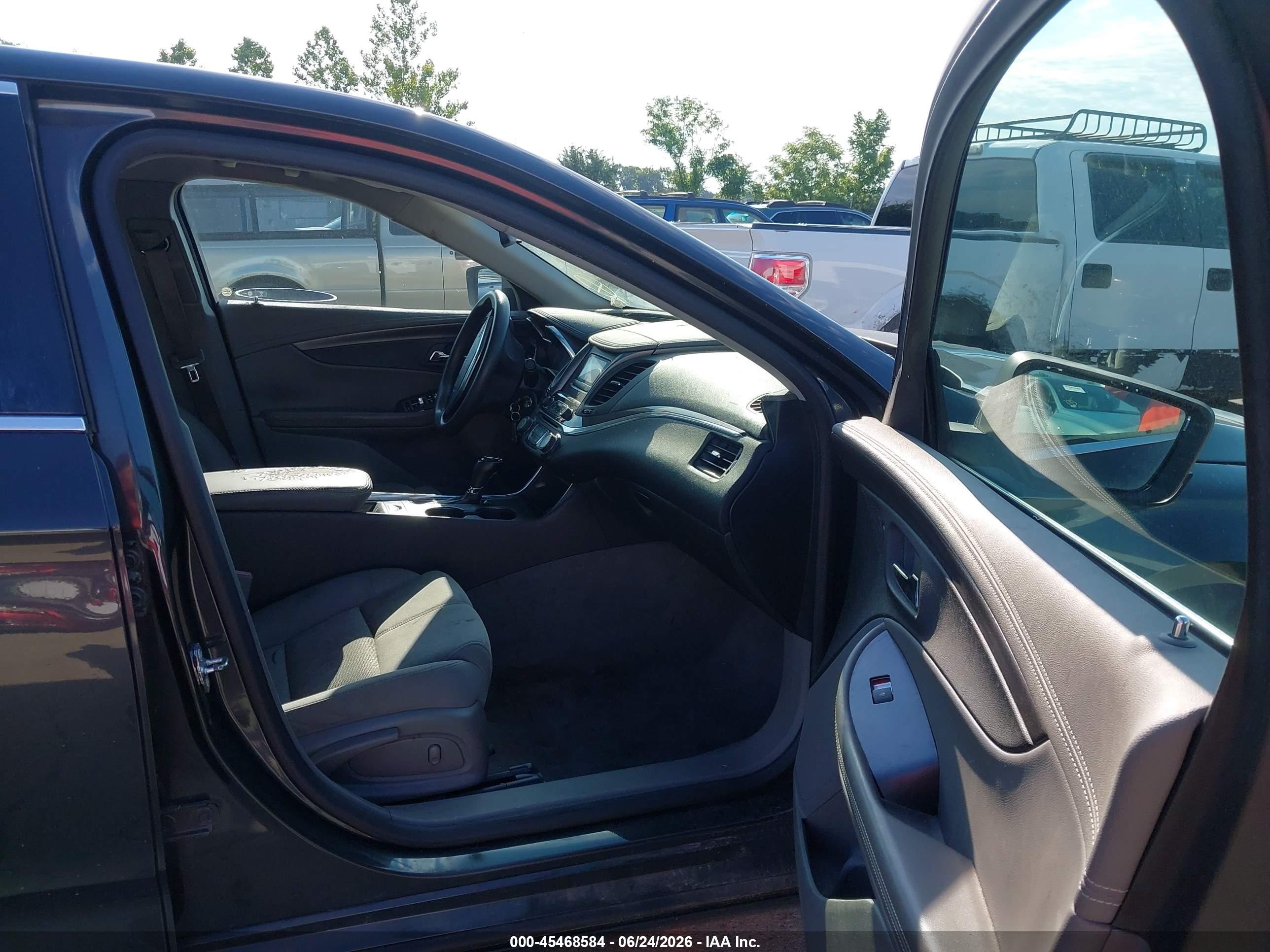 2015 Chevrolet Impala Ls Black vin: 2G11Z5SL2F9113695