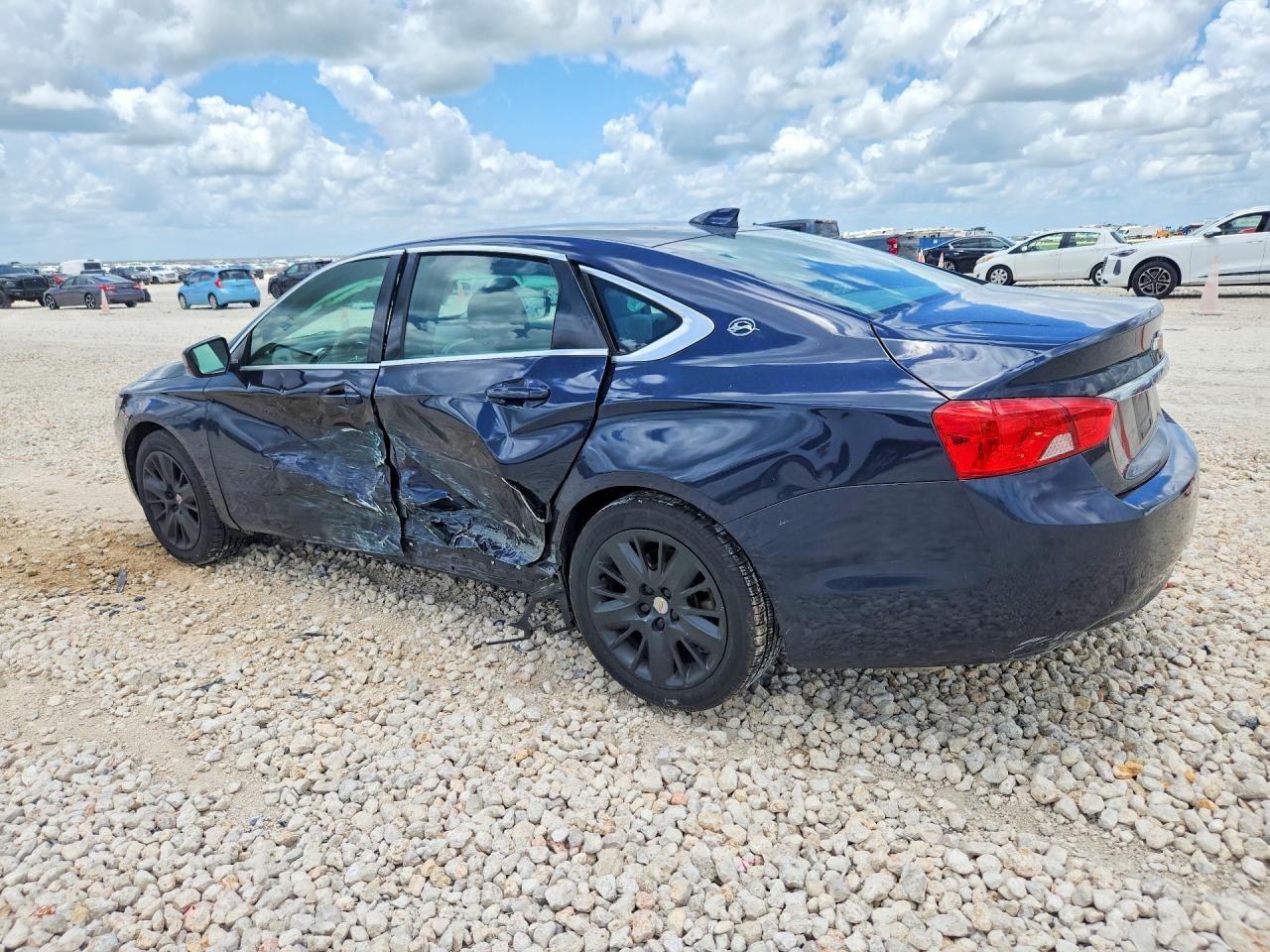 2015 Chevrolet Impala Ls Blue vin: 2G11Z5SL2F9188218