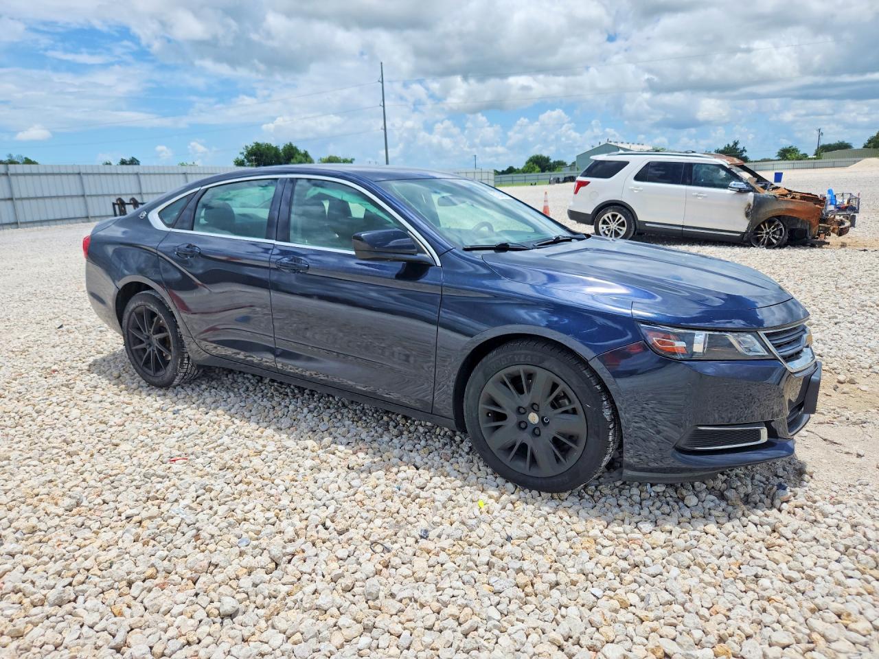 2015 Chevrolet Impala Ls Blue vin: 2G11Z5SL2F9188218