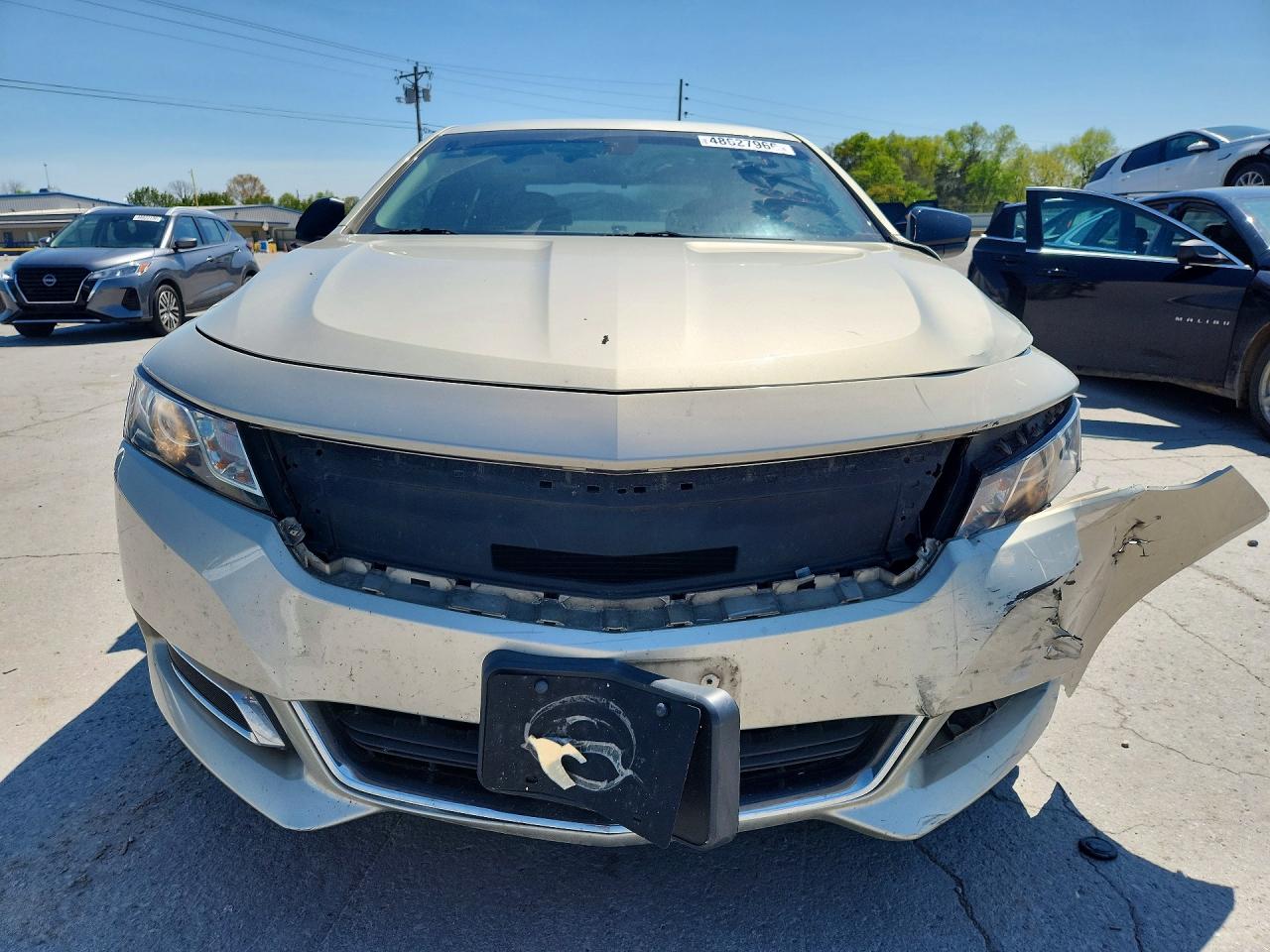 2015 Chevrolet Impala Ls Beige vin: 2G11Z5SL2F9280185