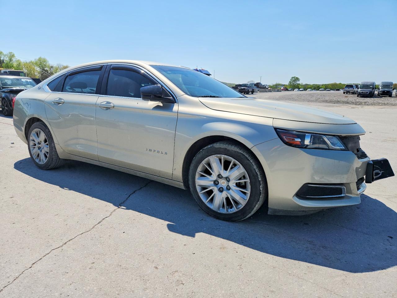2015 Chevrolet Impala Ls Beige vin: 2G11Z5SL2F9280185