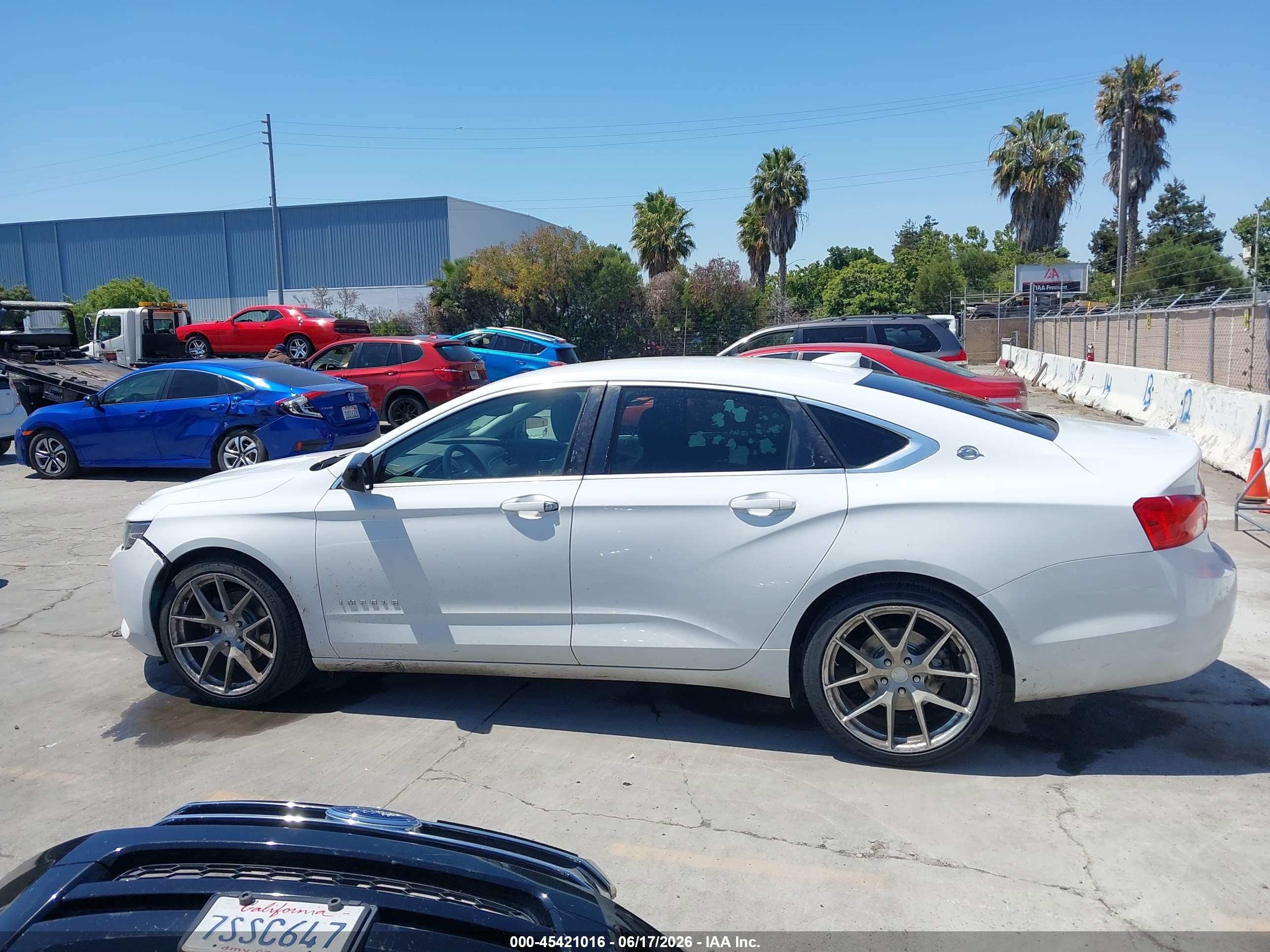 2015 Chevrolet Impala Ls Белый vin: 2G11Z5SL3F9188017