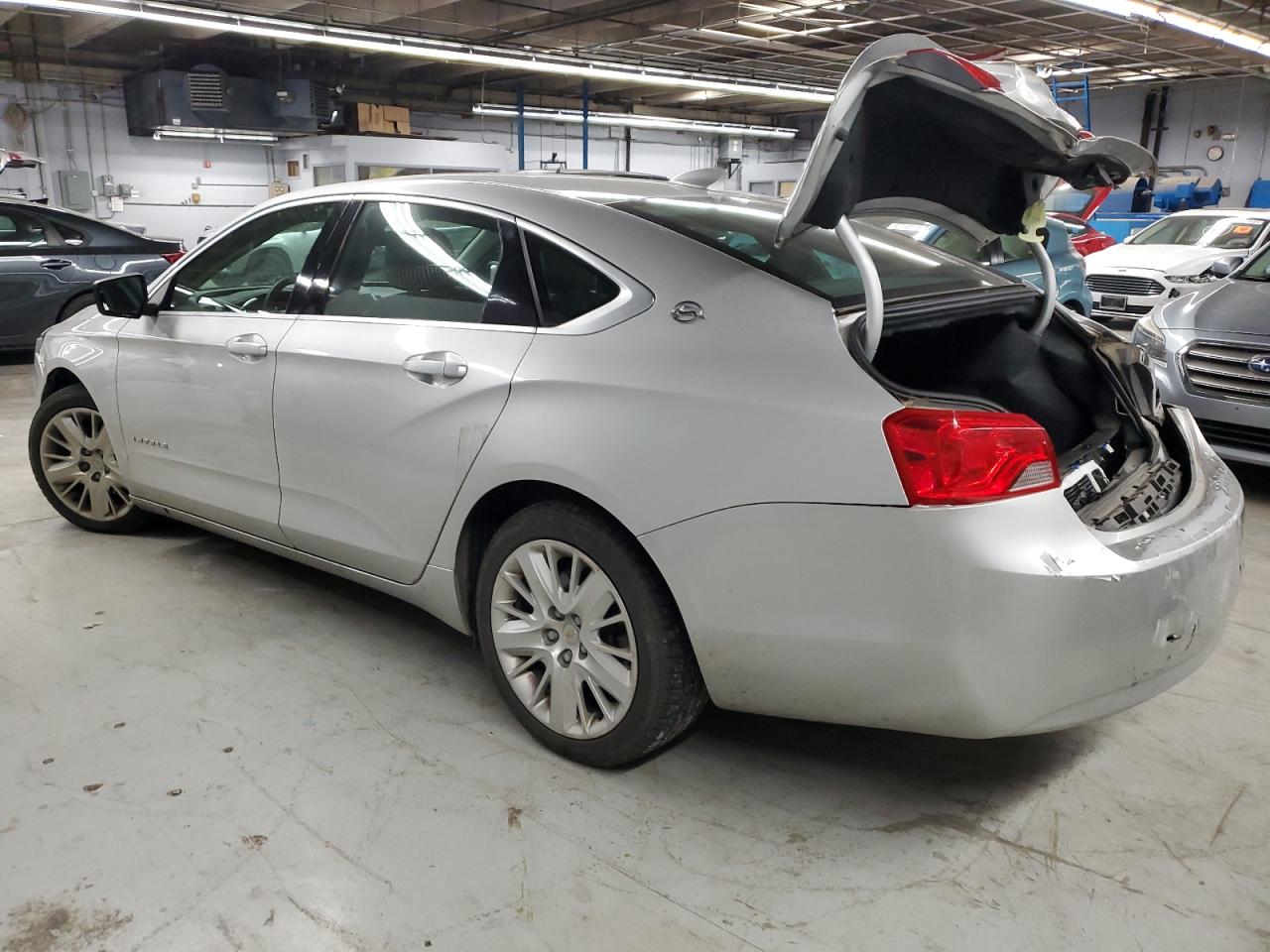2015 Chevrolet Impala Ls Silver vin: 2G11Z5SL3F9218021