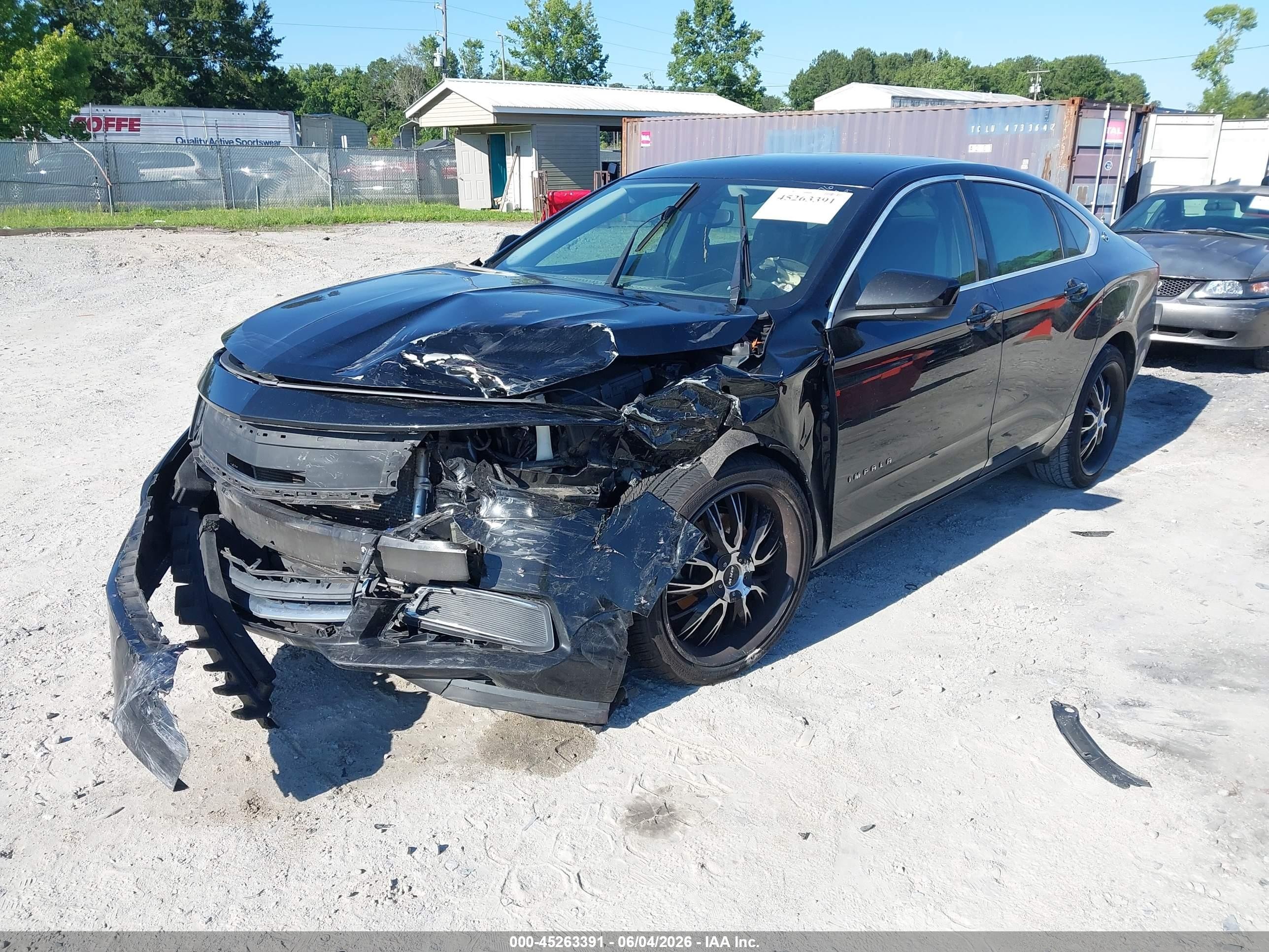 2015 Chevrolet Impala Ls Black vin: 2G11Z5SL3F9247051