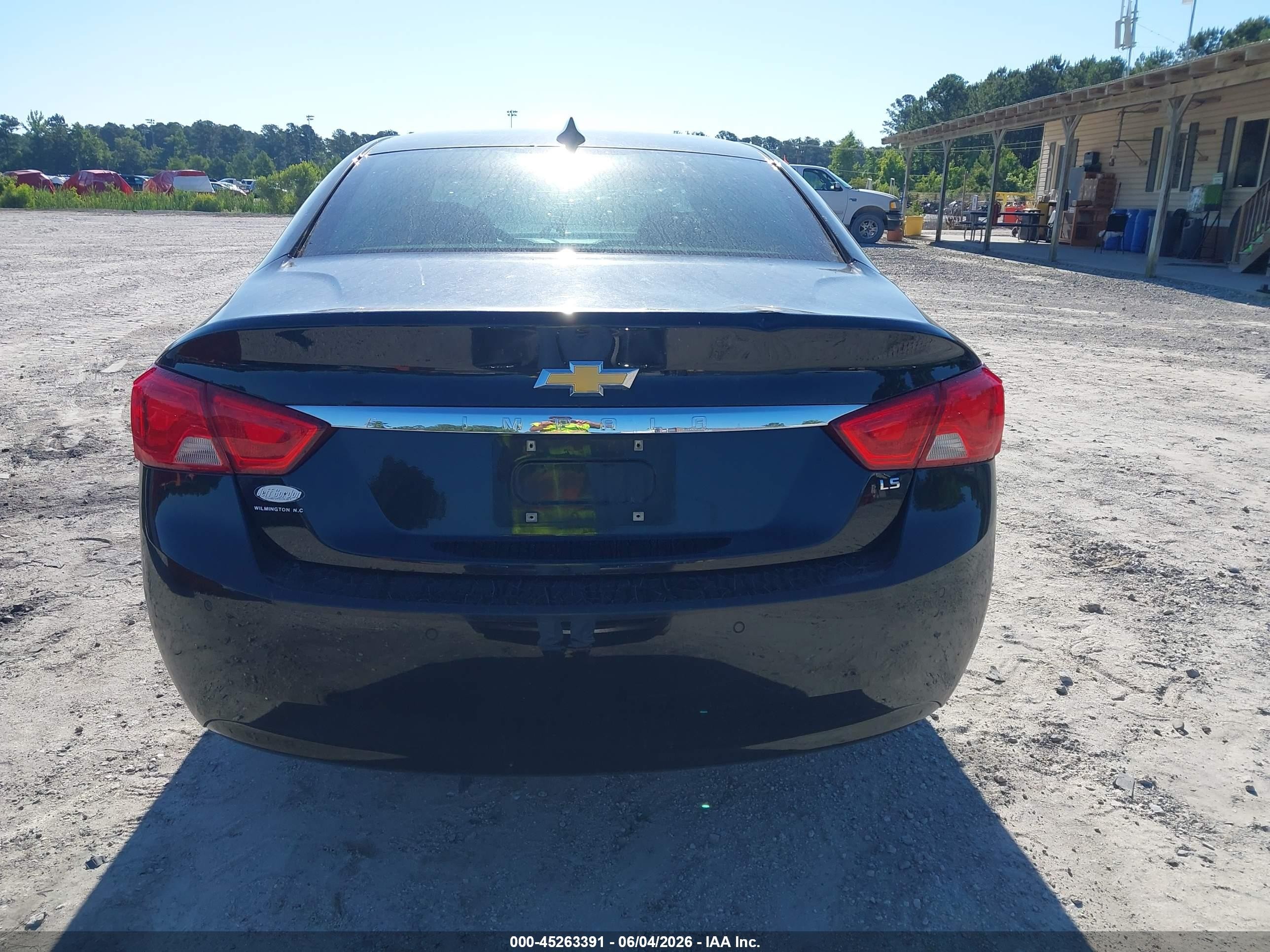 2015 Chevrolet Impala Ls Black vin: 2G11Z5SL3F9247051
