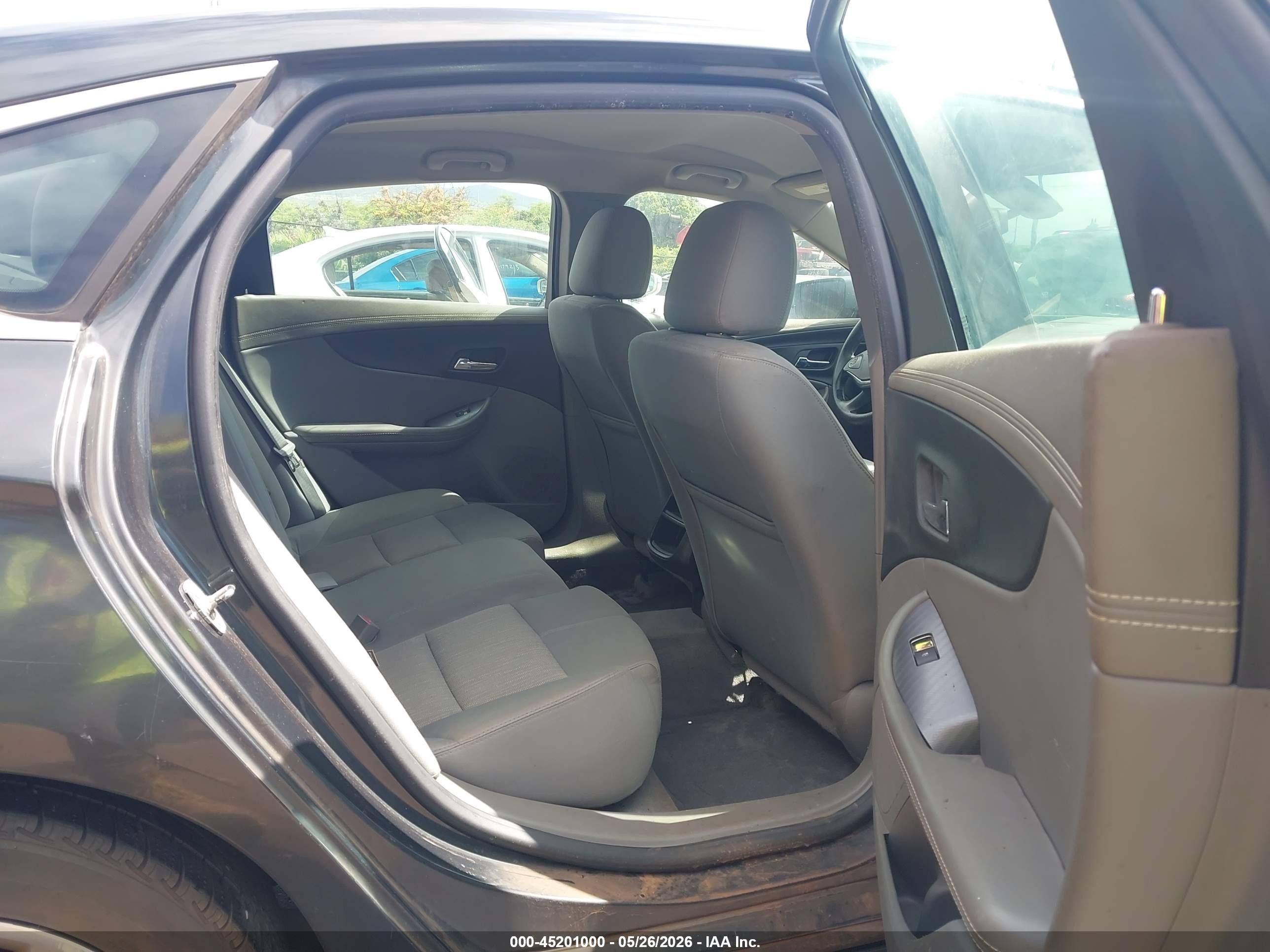 2015 Chevrolet Impala Ls Серый vin: 2G11Z5SL3F9290787
