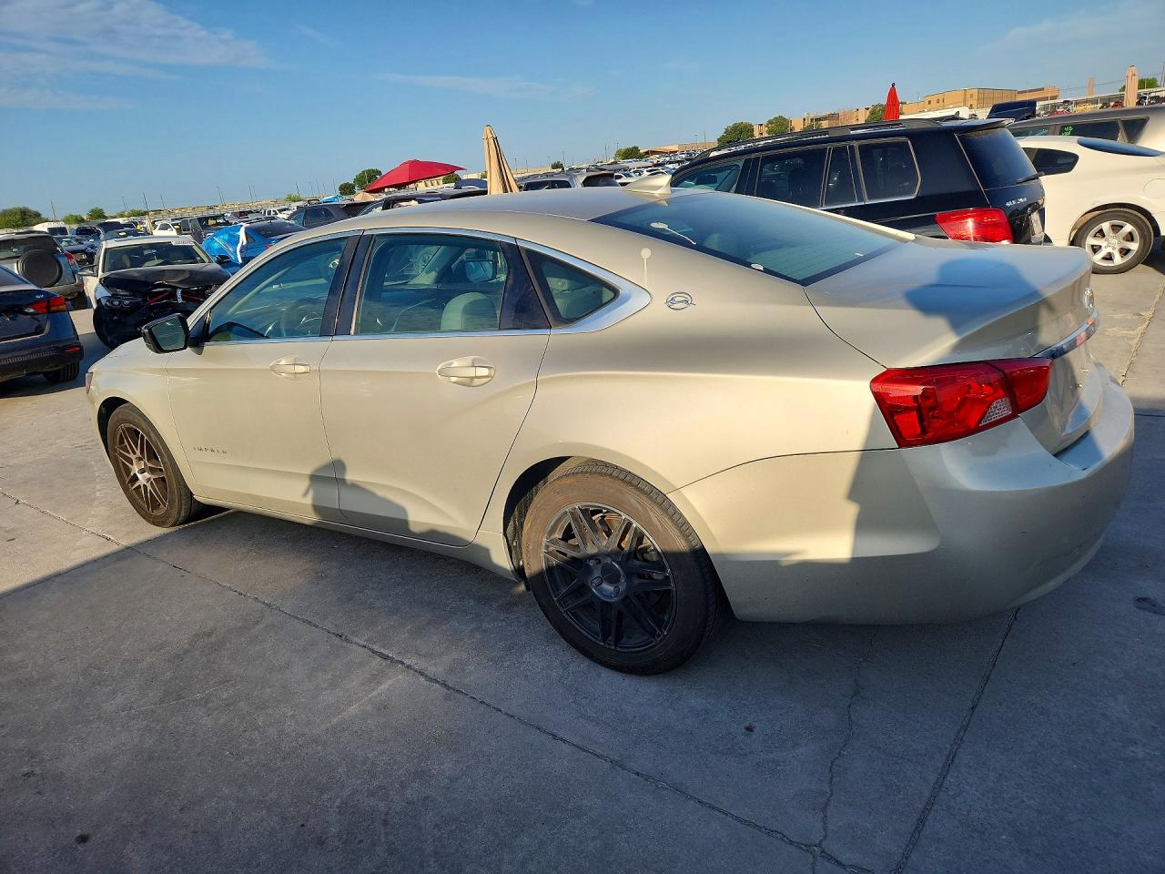 2015 Chevrolet Impala Ls Cream vin: 2G11Z5SL3F9295312
