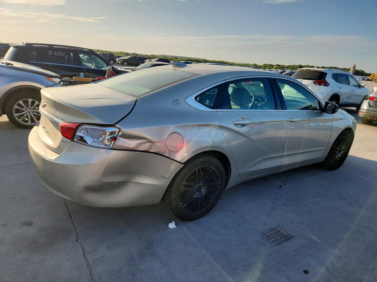 2015 Chevrolet Impala Ls Cream vin: 2G11Z5SL3F9295312