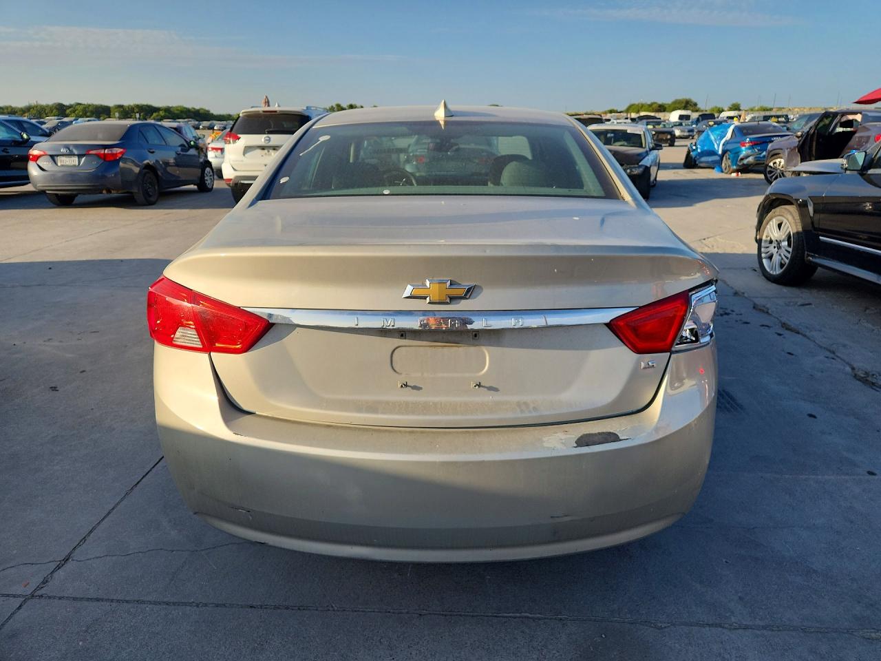 2015 Chevrolet Impala Ls Cream vin: 2G11Z5SL3F9295312
