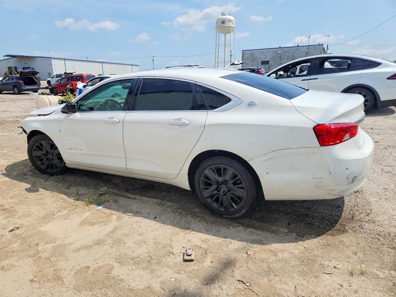 2015 Chevrolet Impala Ls White vin: 2G11Z5SL4F9223650