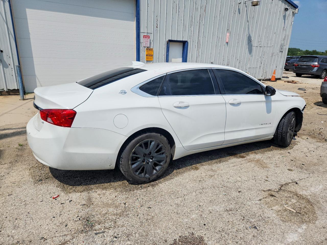 2015 Chevrolet Impala Ls White vin: 2G11Z5SL4F9223650