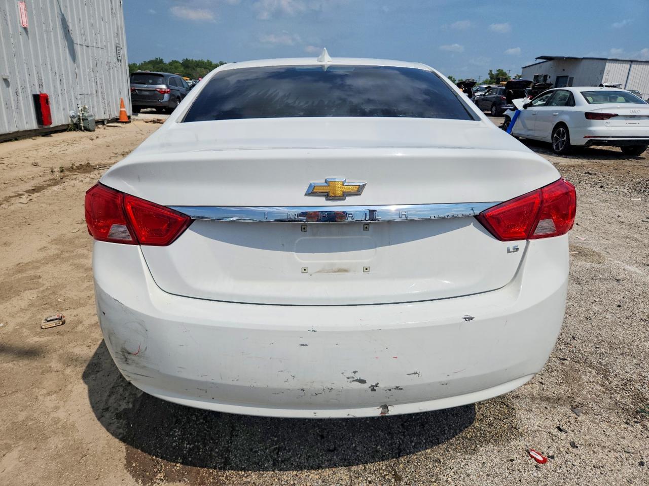 2015 Chevrolet Impala Ls White vin: 2G11Z5SL4F9223650