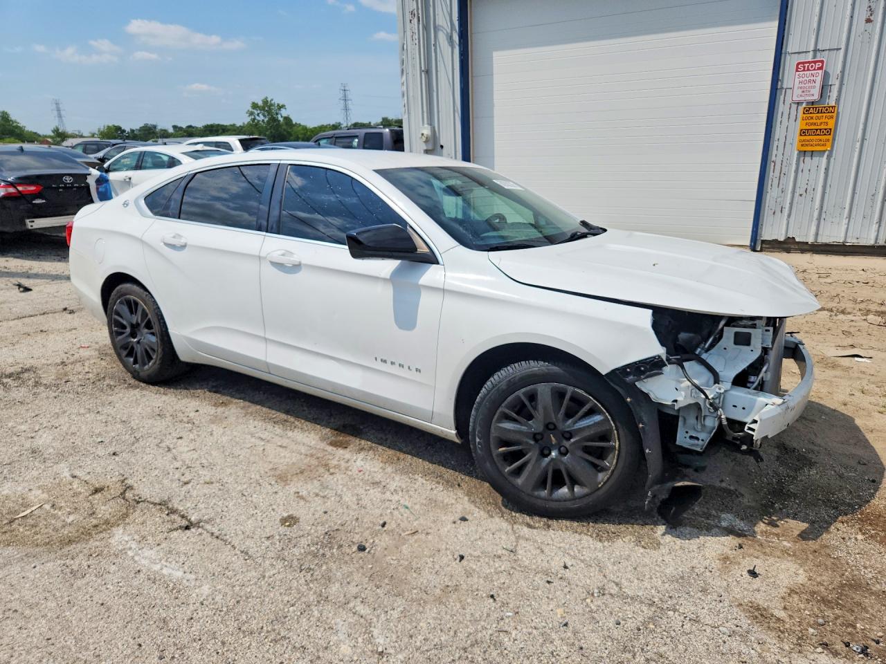2015 Chevrolet Impala Ls White vin: 2G11Z5SL4F9223650