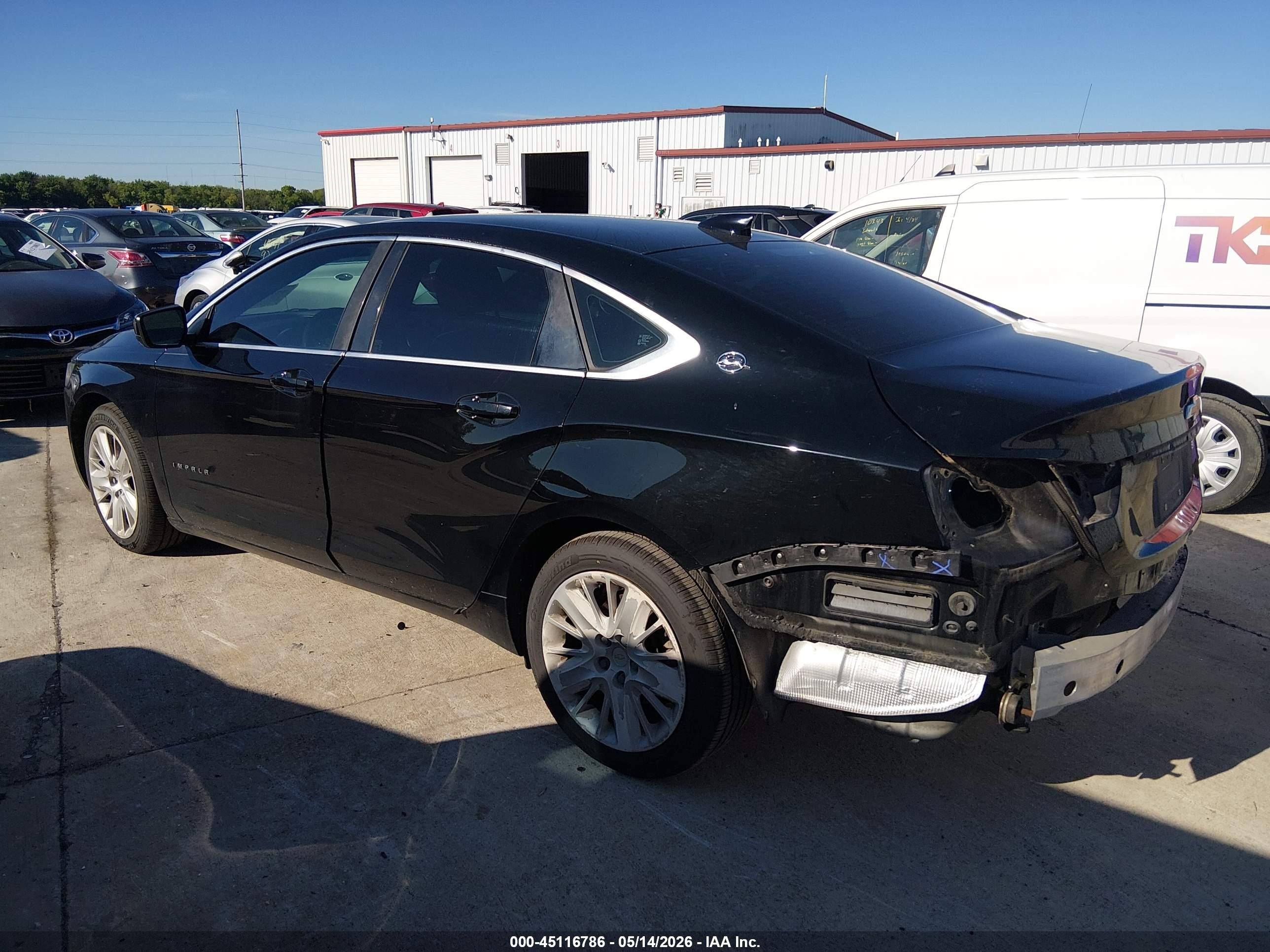 2015 Chevrolet Impala Ls Black vin: 2G11Z5SL4F9293889
