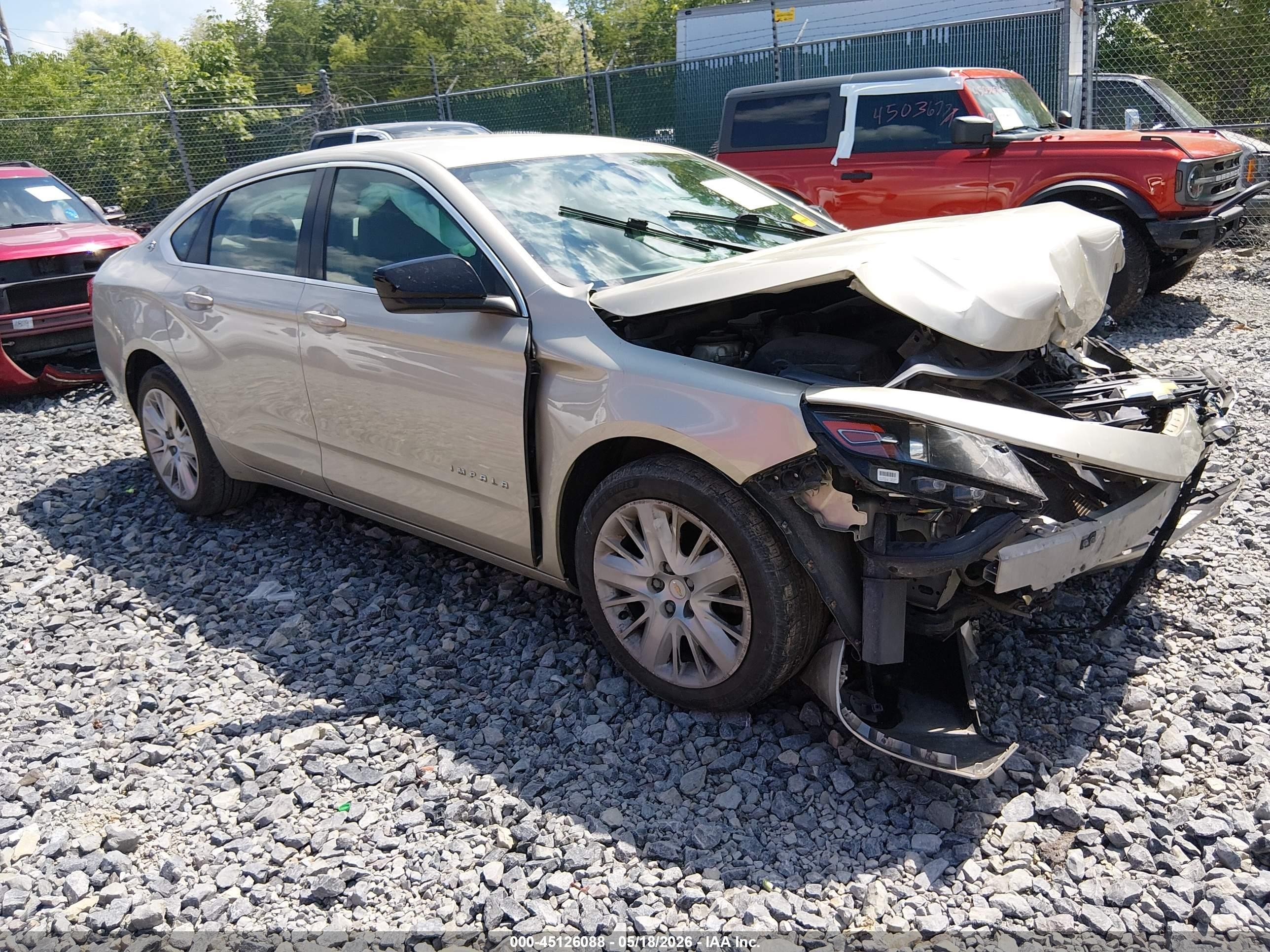 2015 Chevrolet Impala Ls Silver vin: 2G11Z5SL5F9106191