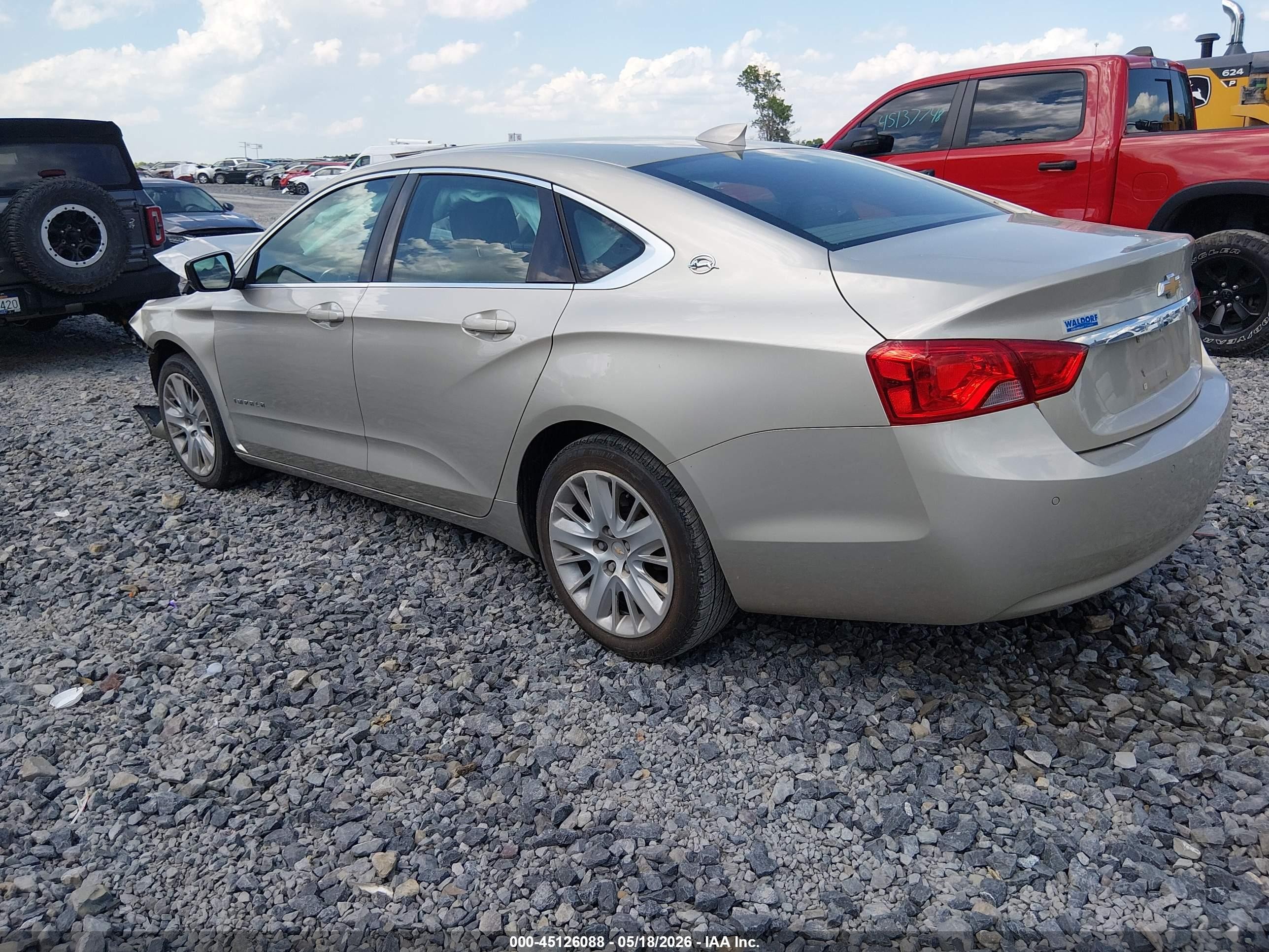 2015 Chevrolet Impala Ls Silver vin: 2G11Z5SL5F9106191