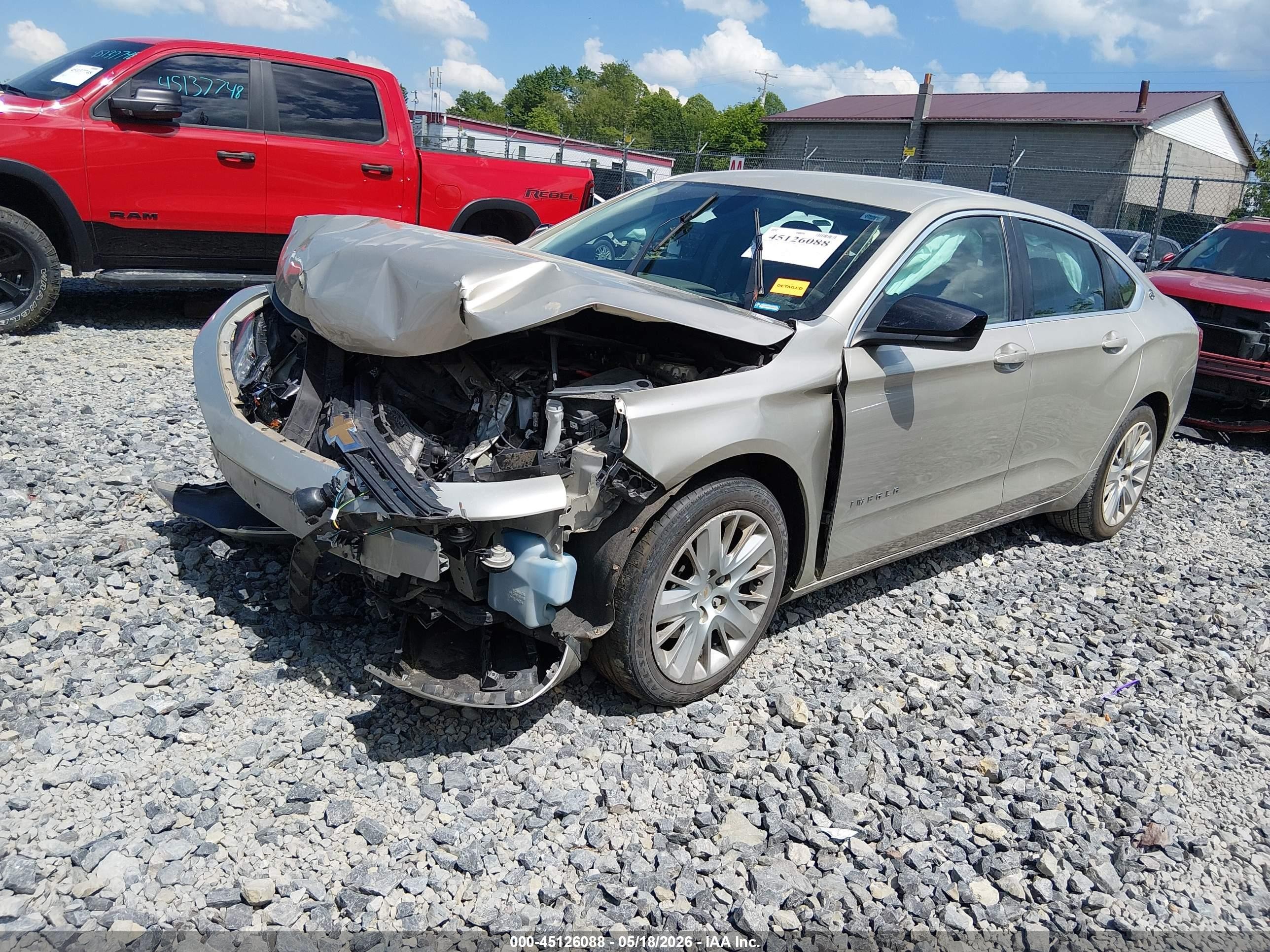 2015 Chevrolet Impala Ls Silver vin: 2G11Z5SL5F9106191