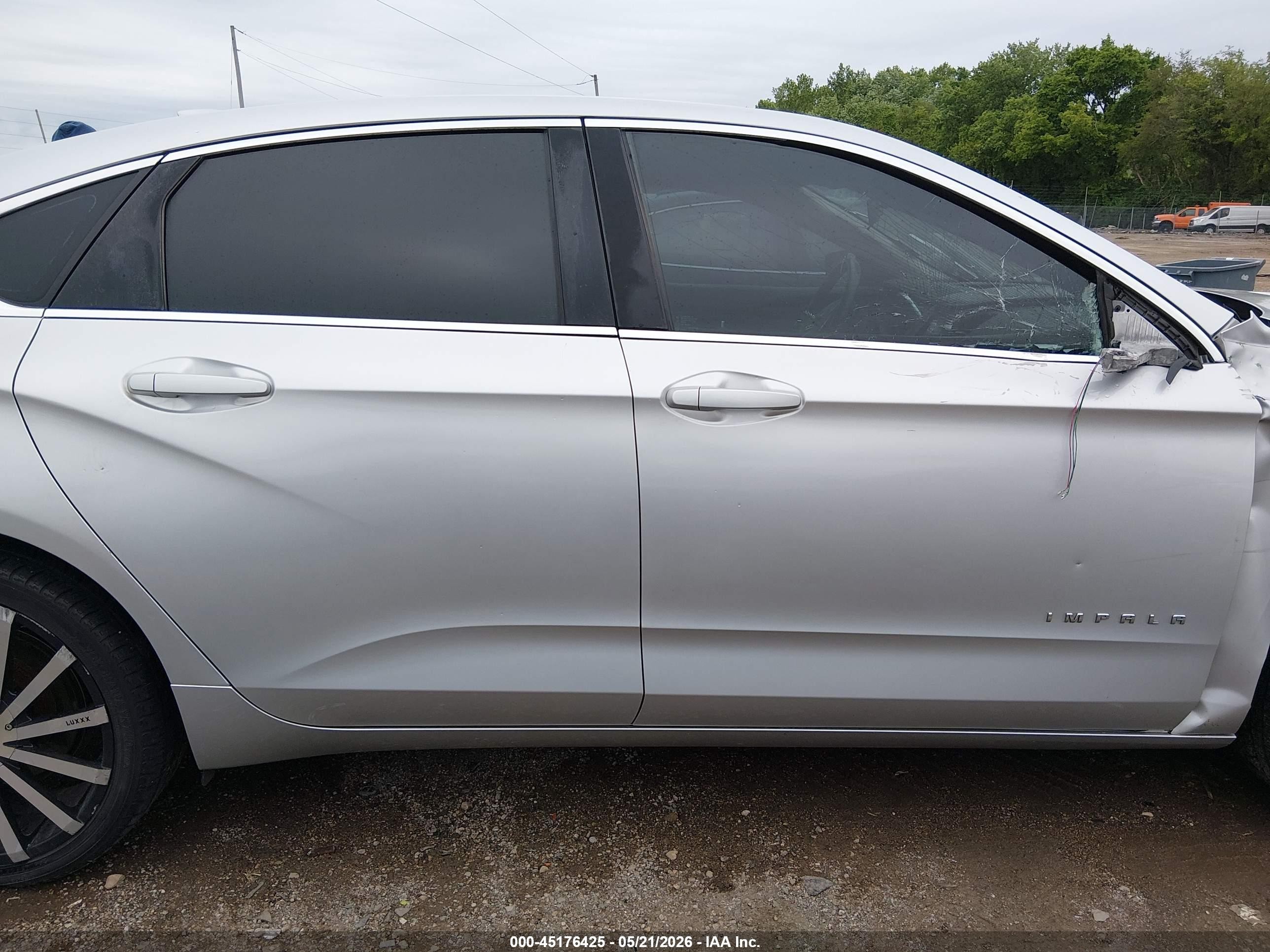 2015 Chevrolet Impala Ls Silver vin: 2G11Z5SL5F9143337